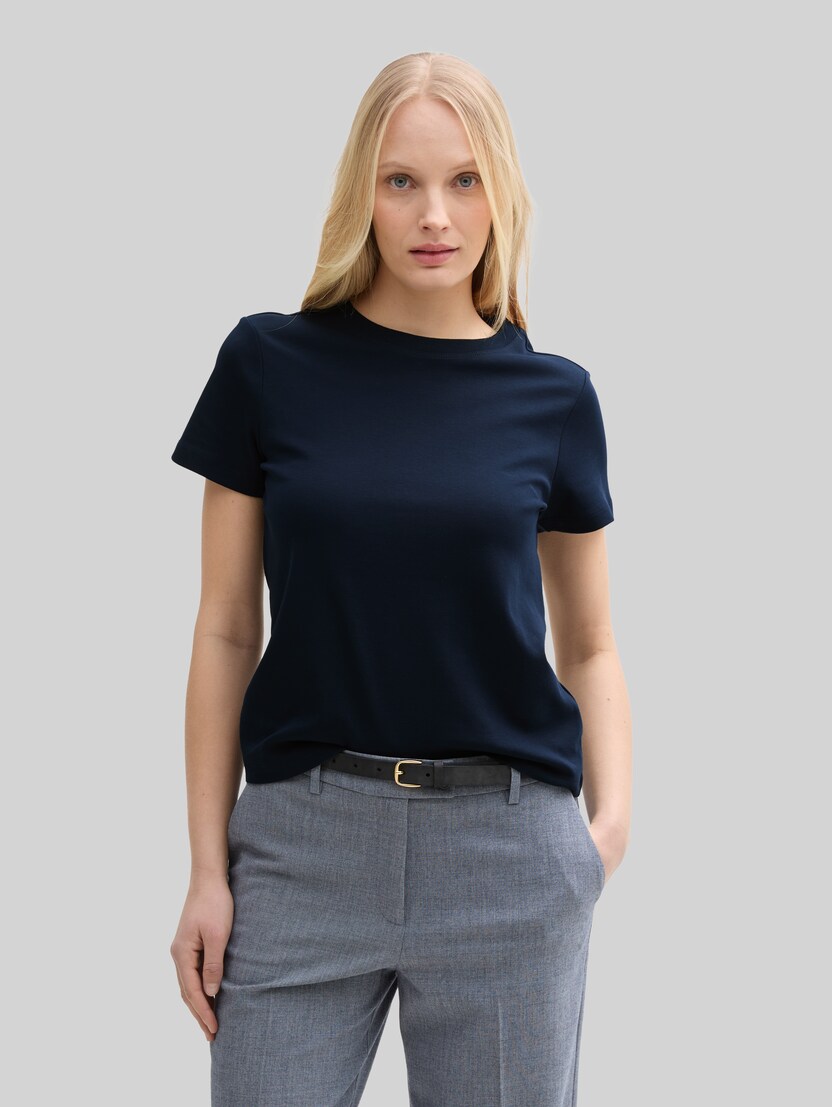 T-Shirt mit Rundhalsausschnitt von Women, sky captain blue