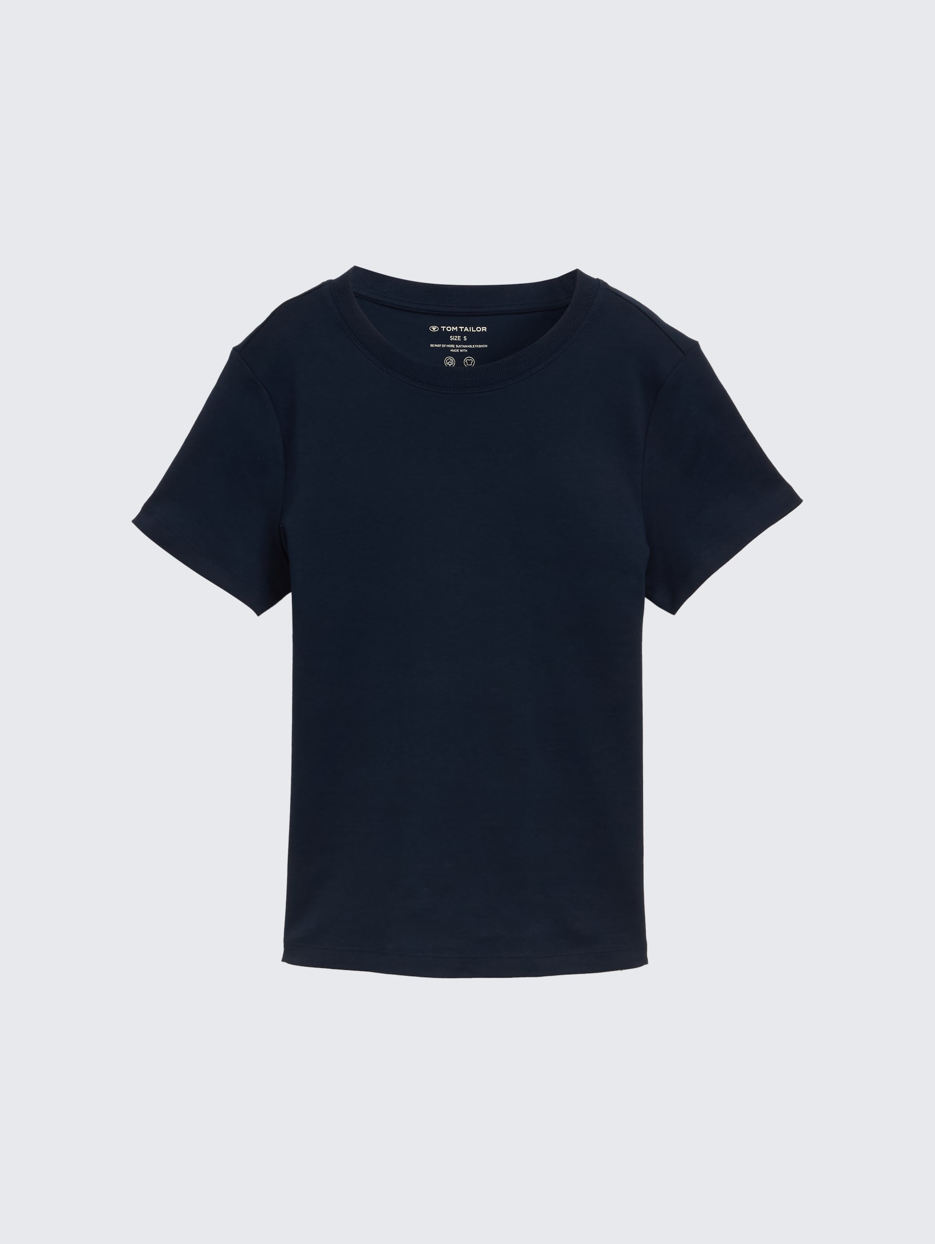 T-Shirt mit Rundhalsausschnitt - sky captain blue - Vorder-Produkt-Ansicht