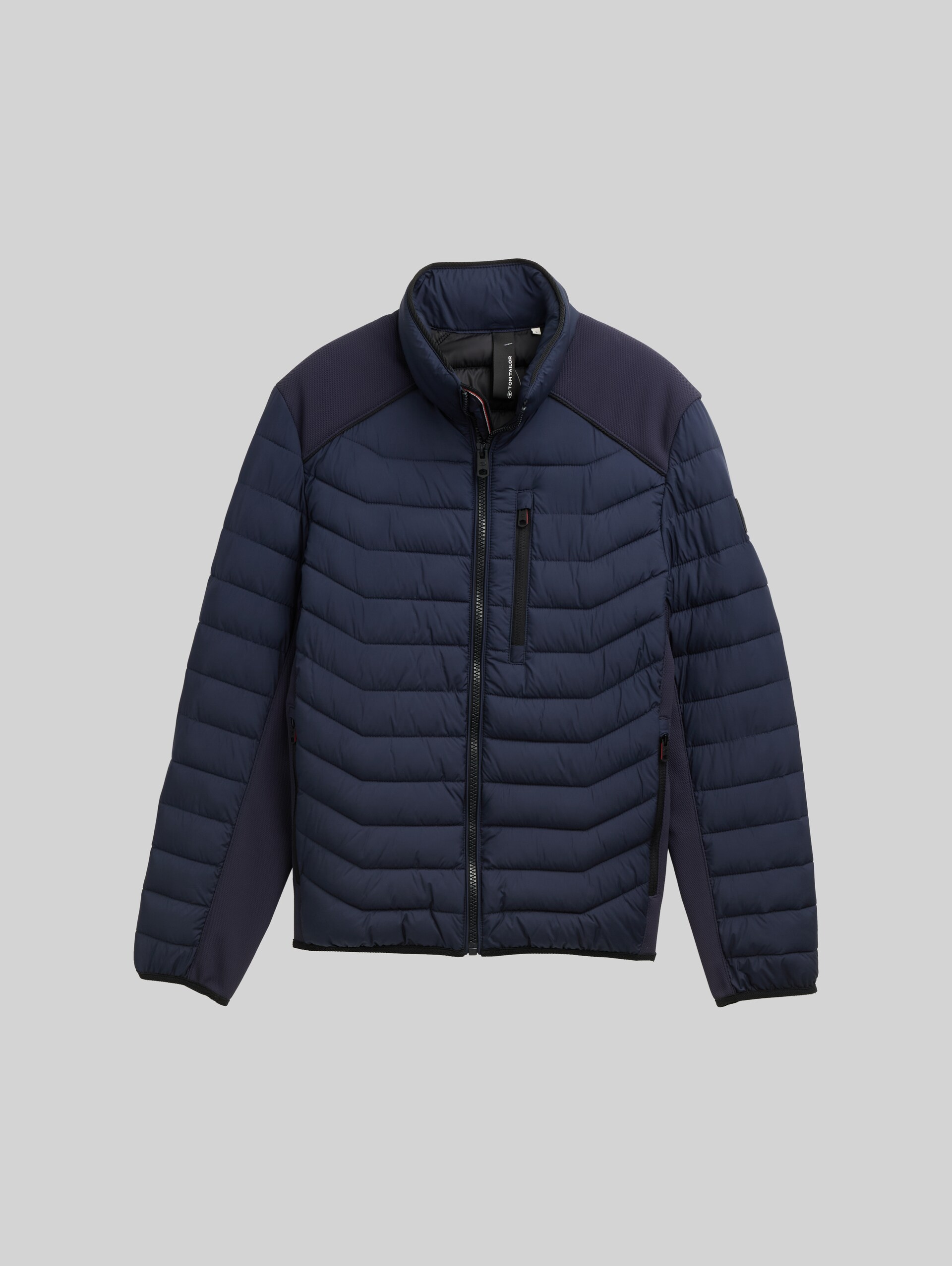 Lightweight hybrid quilted jacket - sky captain blue - Front product view