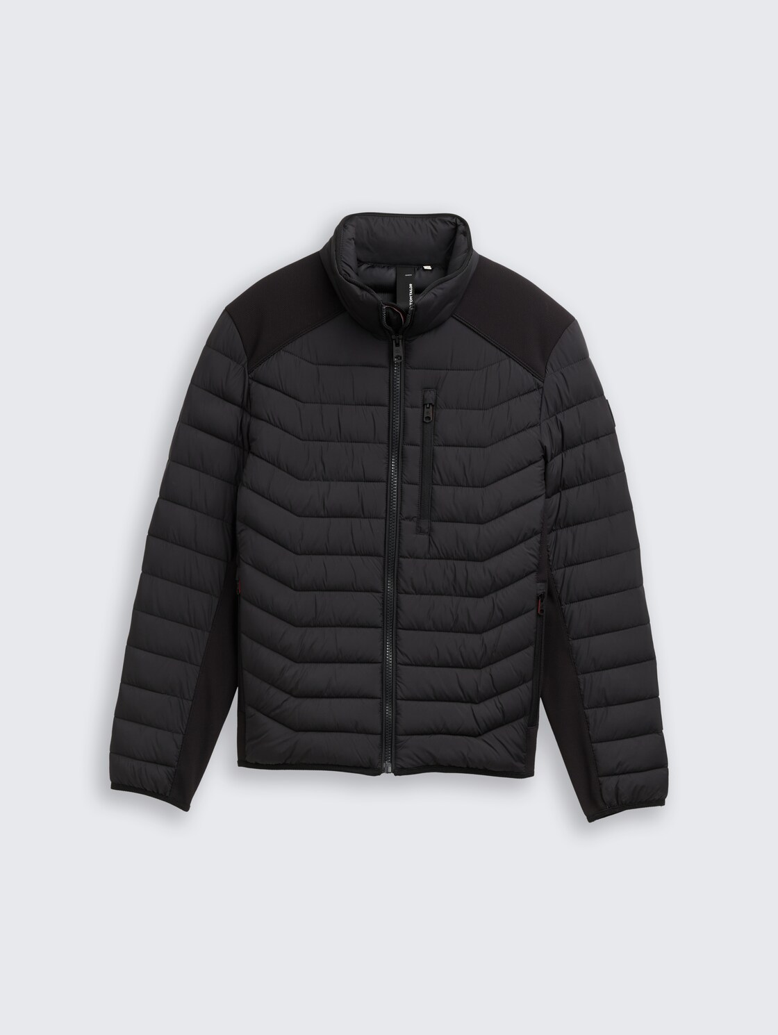 Lightweight Hybrid Steppjacke - Black - Vorder-Produkt-Ansicht