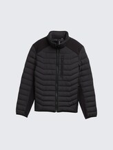 Lightweight Hybrid Steppjacke - Black - Vorder-Produkt-Ansicht