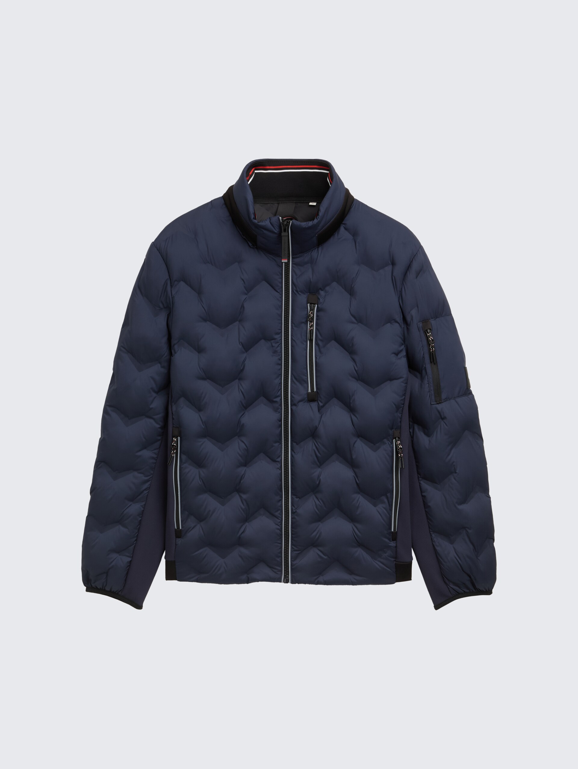 Hybrid Steppjacke mit verstaubarer Kapuze - sky captain blue - Vorder-Produkt-Ansicht