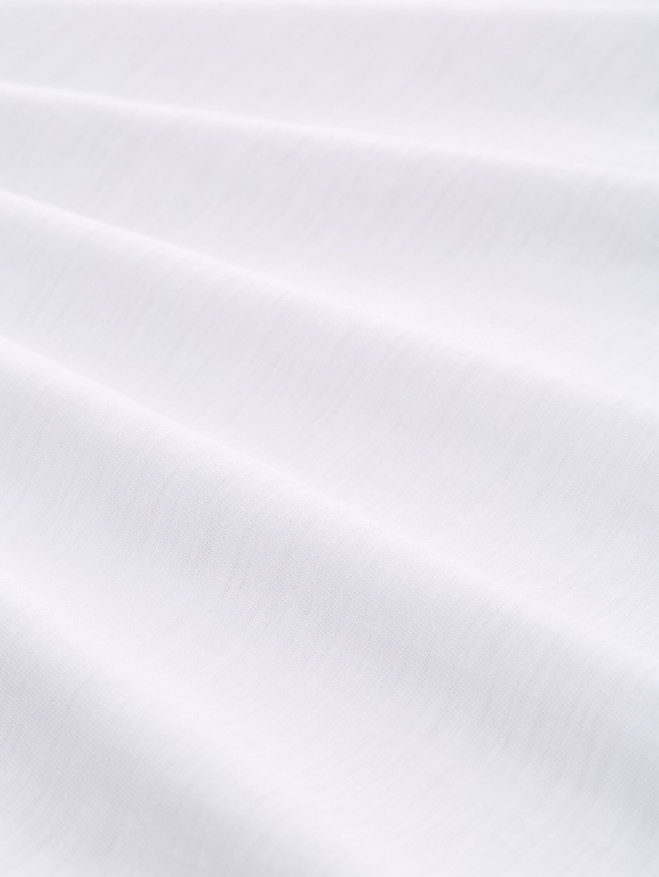 Plus Size - Poloshirt aus Baumwolle mit Print - white - 