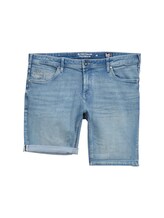 Ausgewählt, Plus Size - TTPLUS REGULAR FIT Jeans Shorts von Tom Tailor, blau