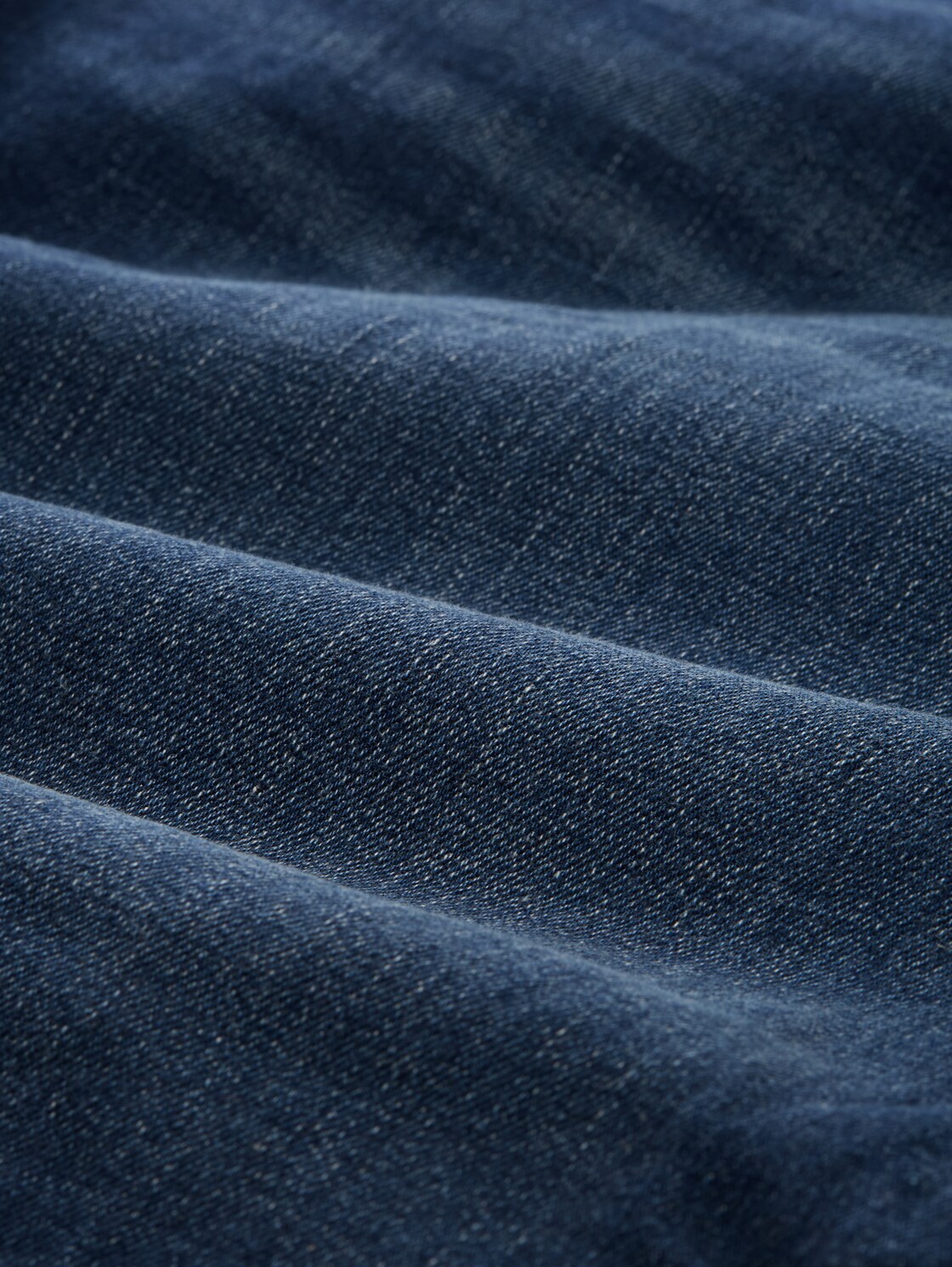 Plus Size - TTPLUS REGULAR FIT Jeans Shorts - Used Dark Stone Blue Denim - Material-Ansicht