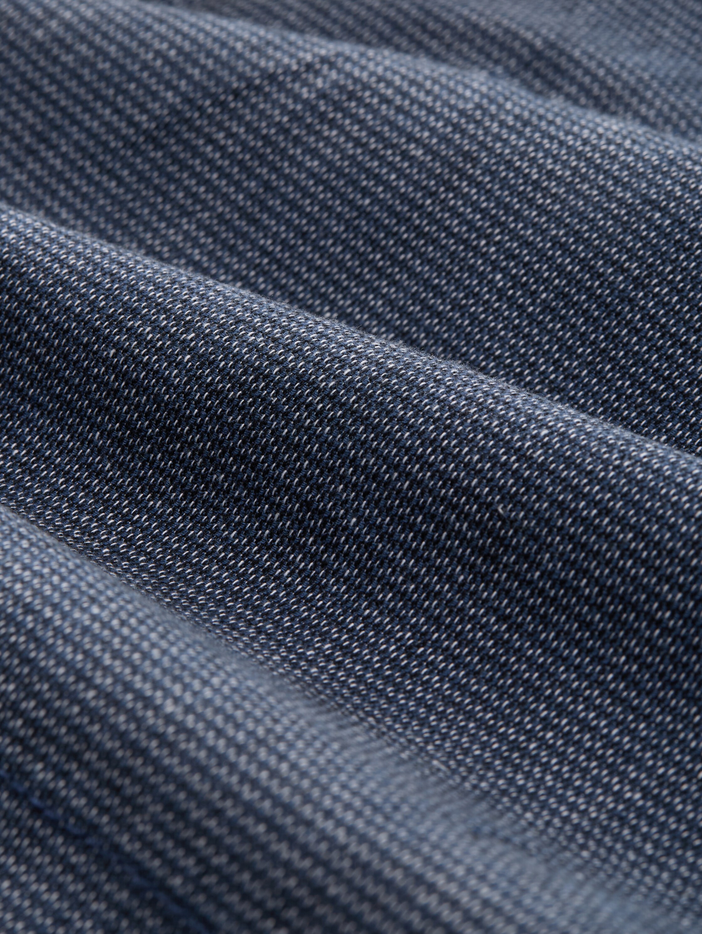 Plus Size - Regular Chino Shorts aus Baumwolle - navy_blue_white_structure - 