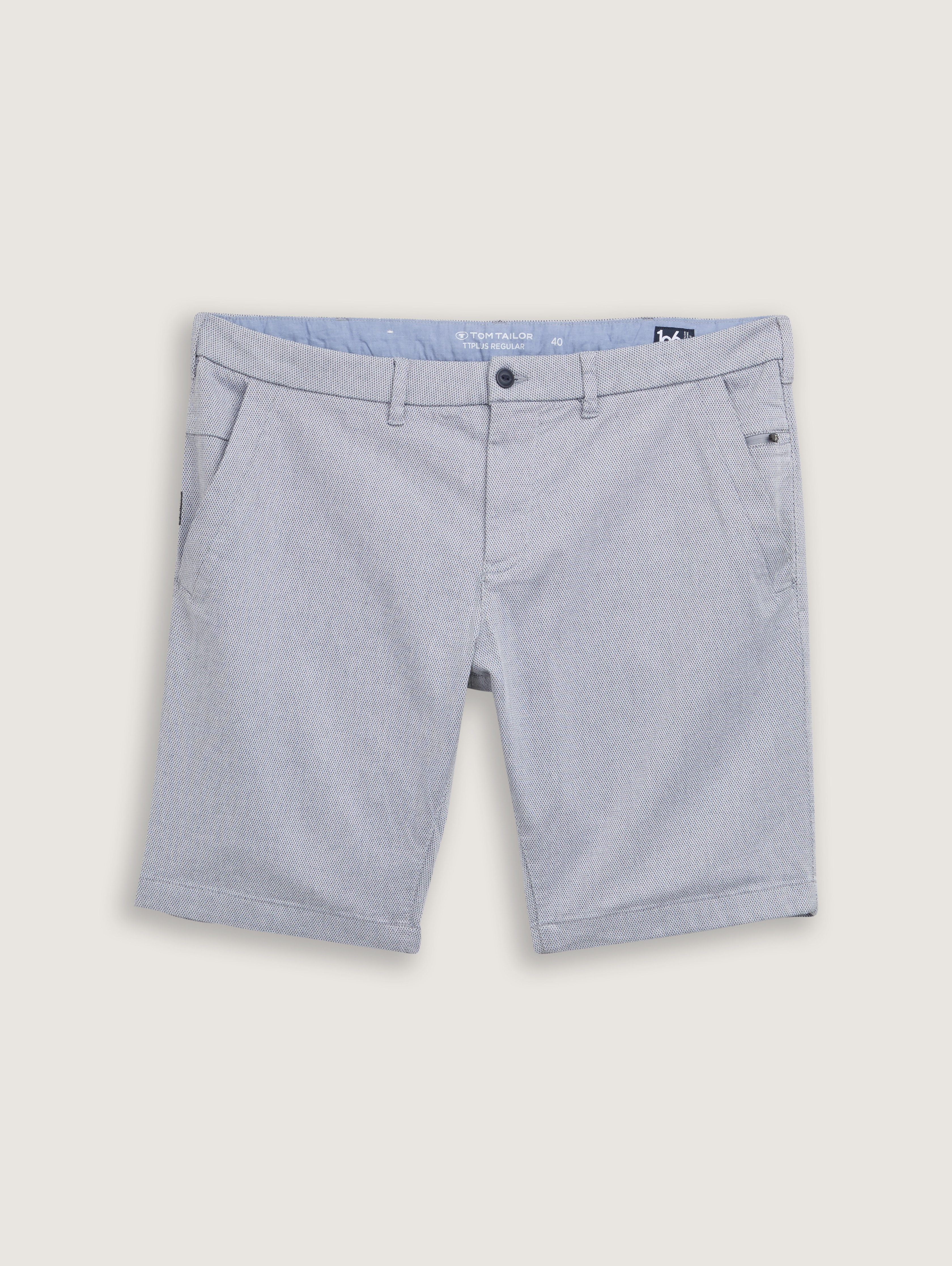 Regular fit chino shorts by Tom Tailor