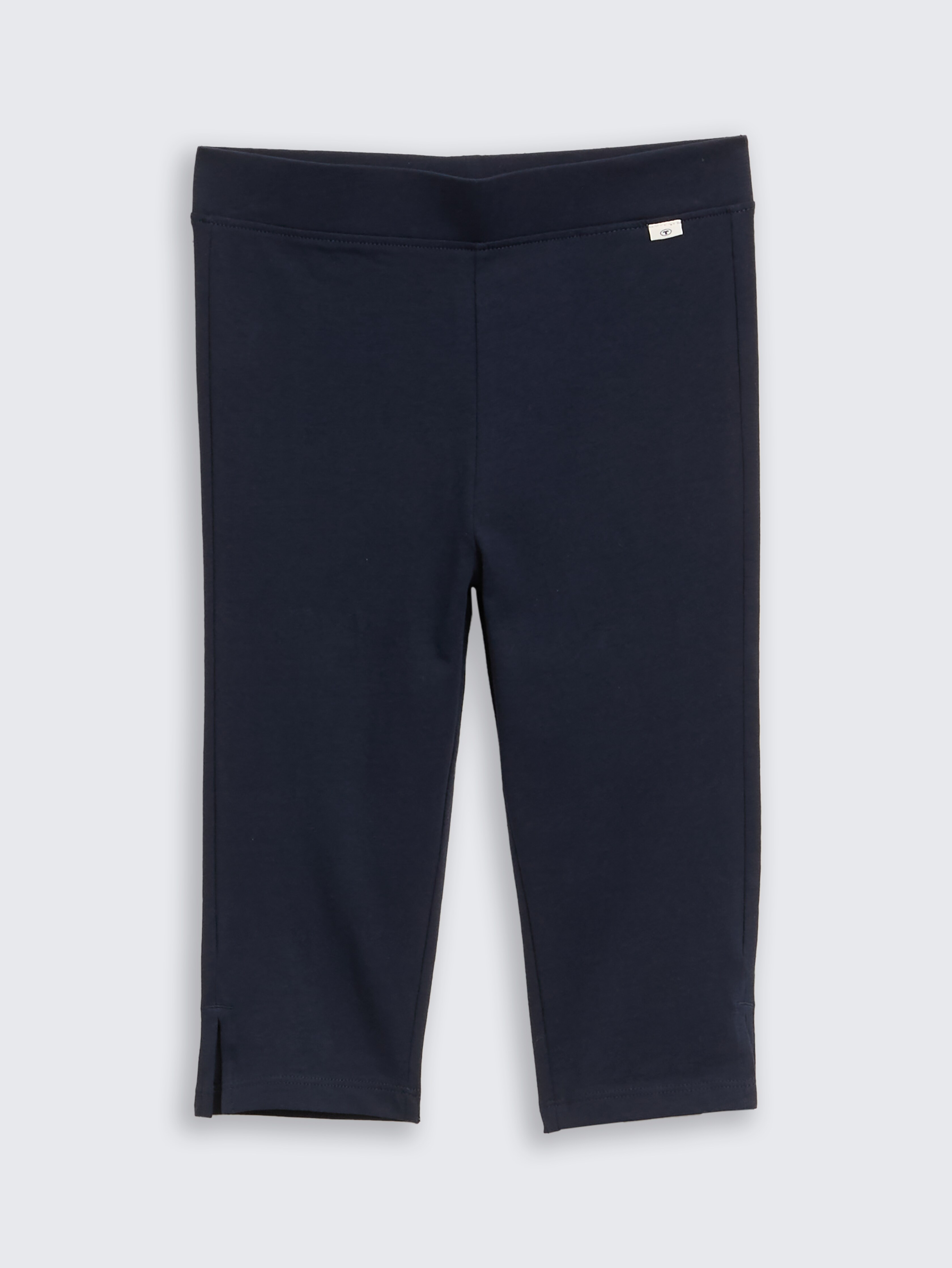 Basic Capri Leggings von Mini Girls, sky captain blue