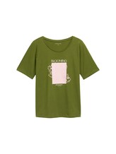 Nicht ausgewählt, Plus Size - T-Shirt mit Print von , grün