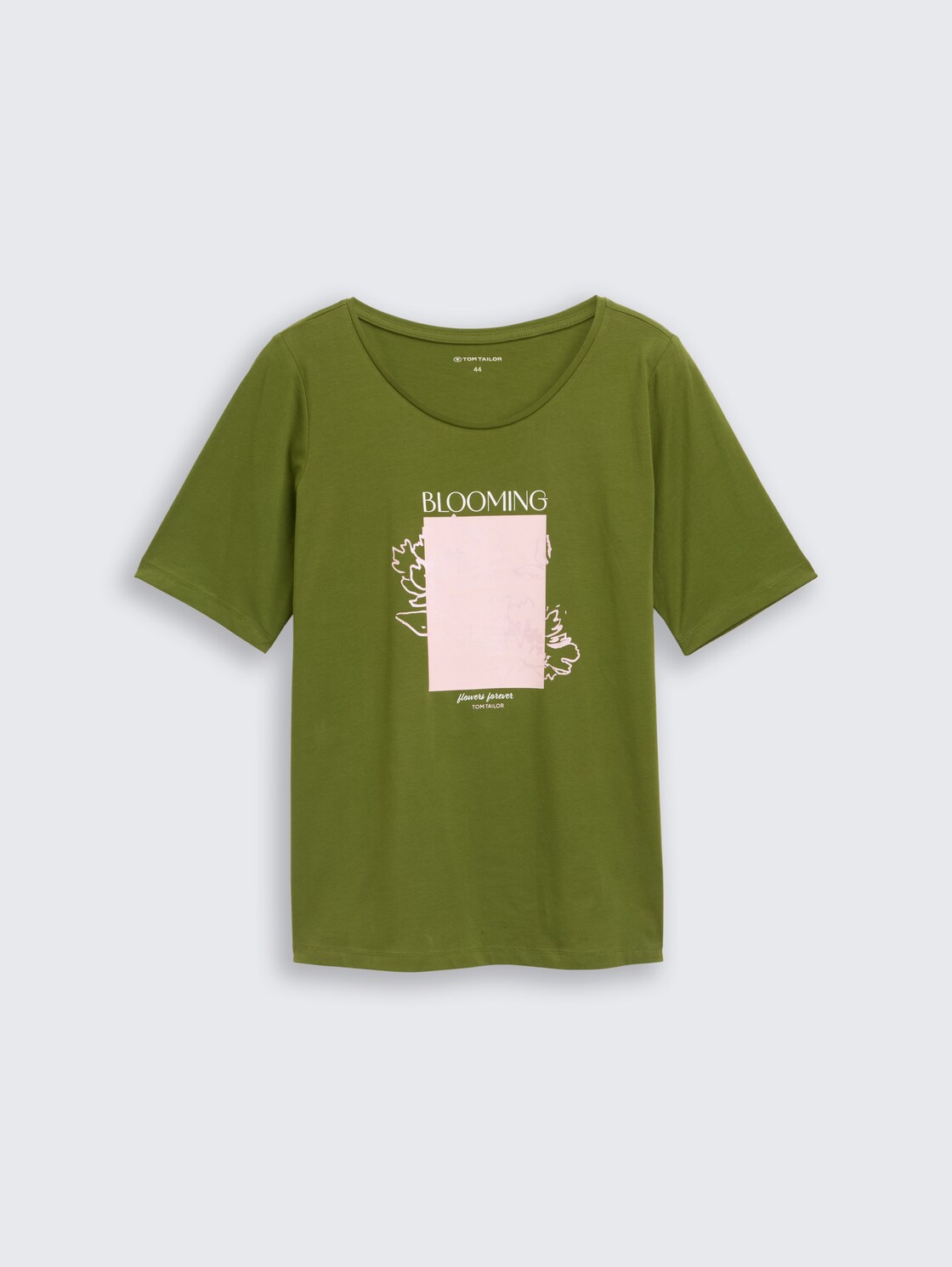 Plus Size - T-Shirt mit Print - deep ivy green - Vorder-Produkt-Ansicht