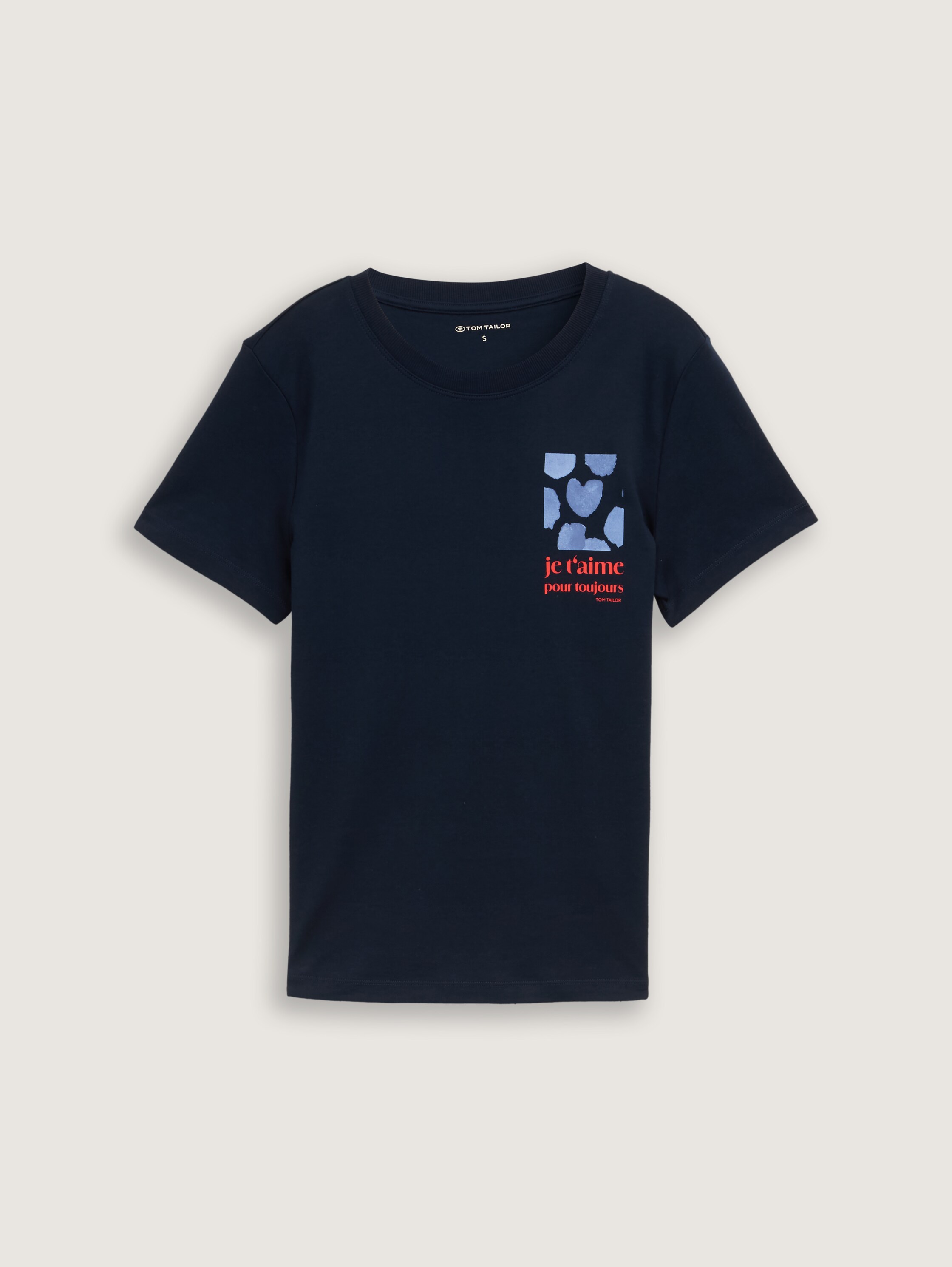 T-Shirt mit Print - sky_captain_blue_1 - 