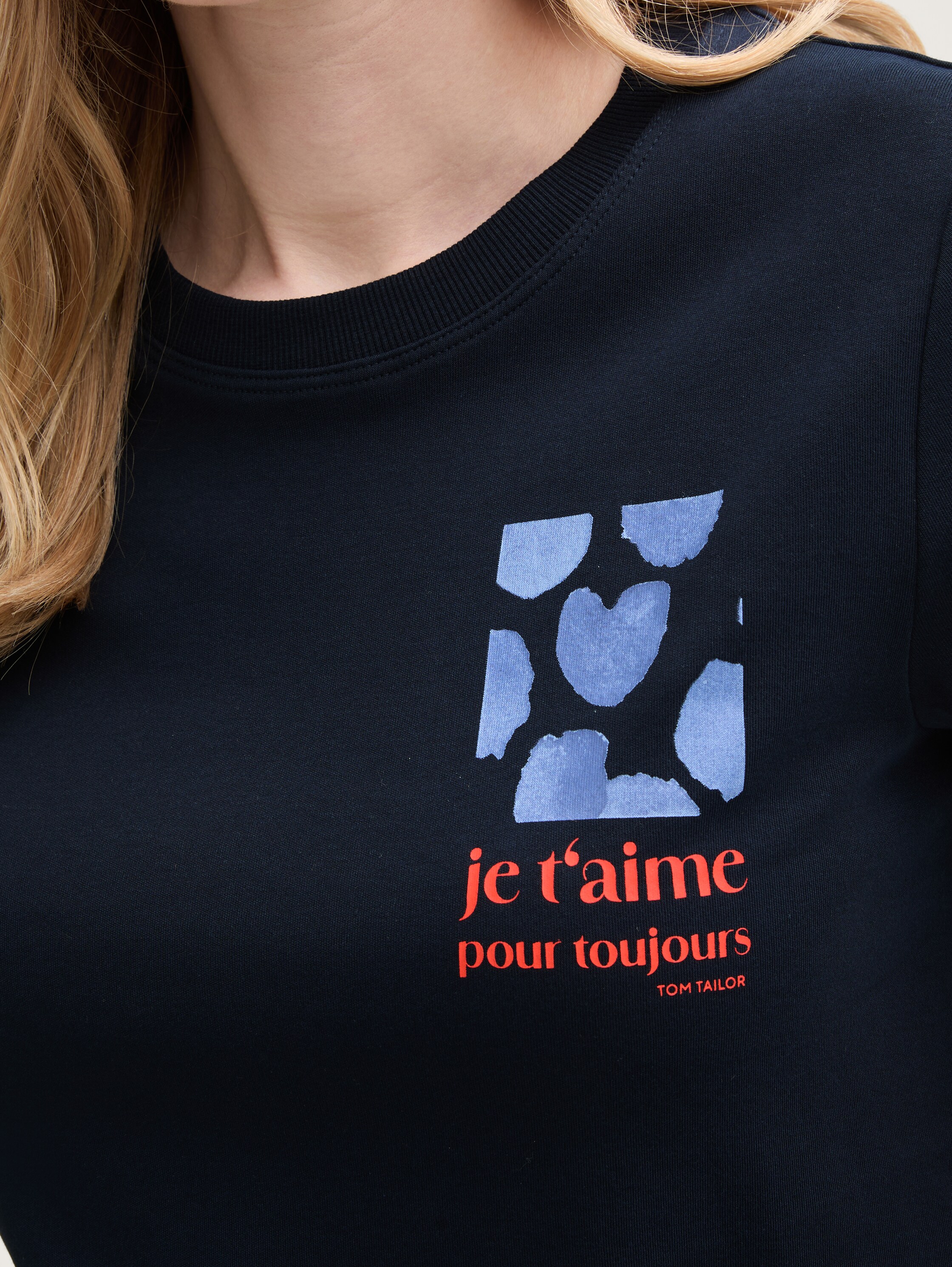 T-Shirt mit Print - sky_captain_blue_1 - 