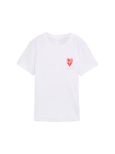 Niet geselecteerd, T-shirt met print door , wit