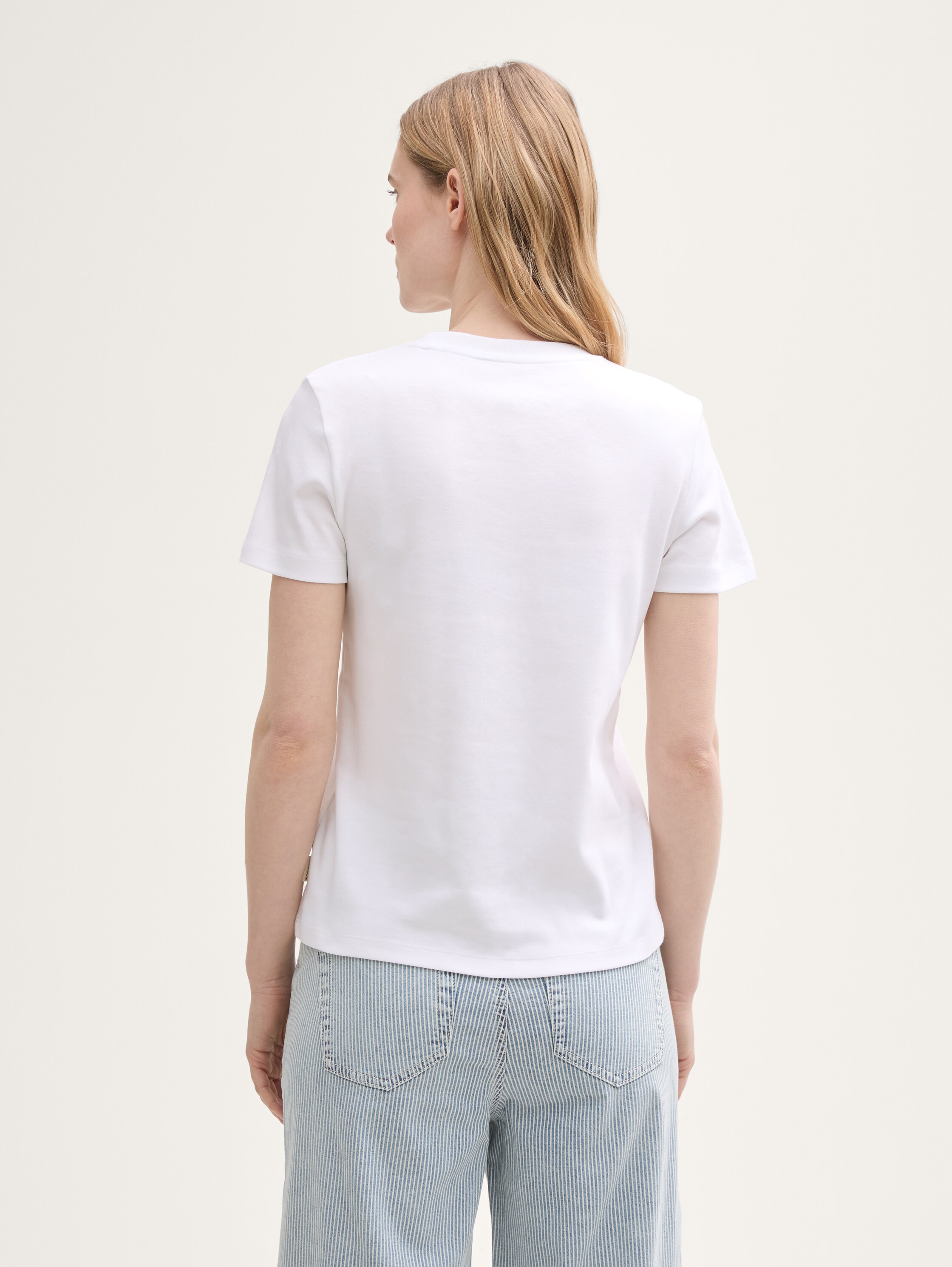 T-Shirt mit Print - white - 