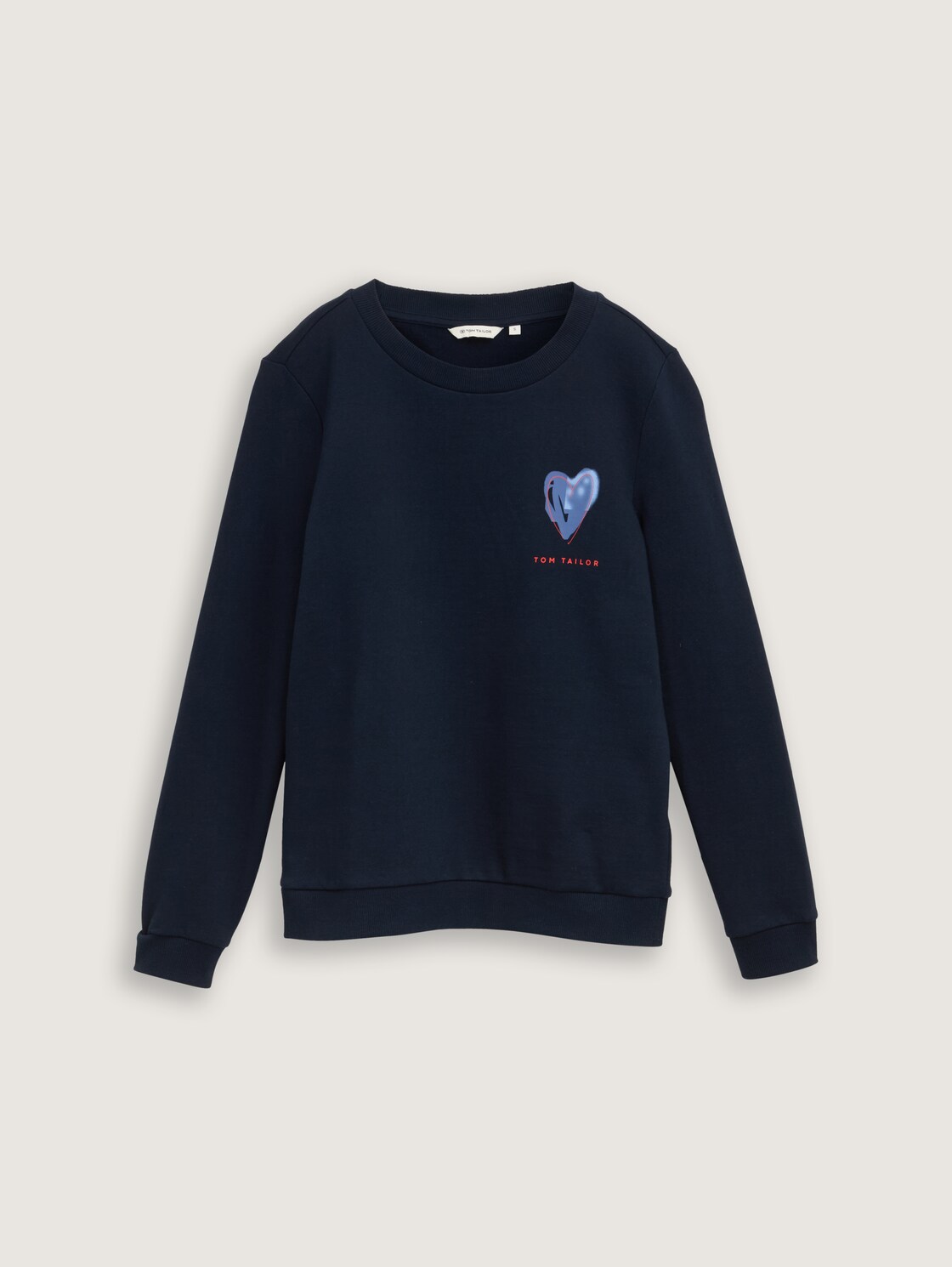 Loose Fit Sweatshirt mit Print - sky captain blue - Vorder-Produkt-Ansicht