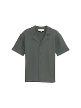 Geselecteerd, Gebreide polo met korte mouwen door Tom Tailor, groen