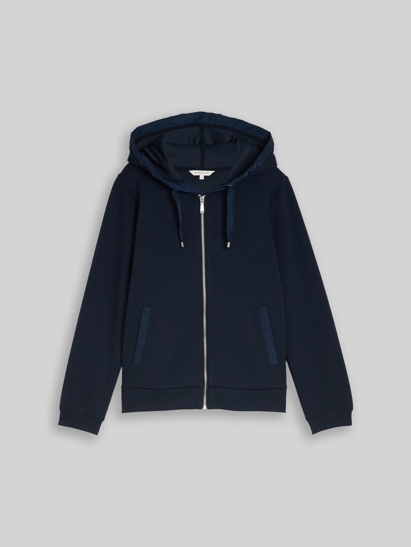 Scuba hooded sweatshirt by Women, sky captain blue