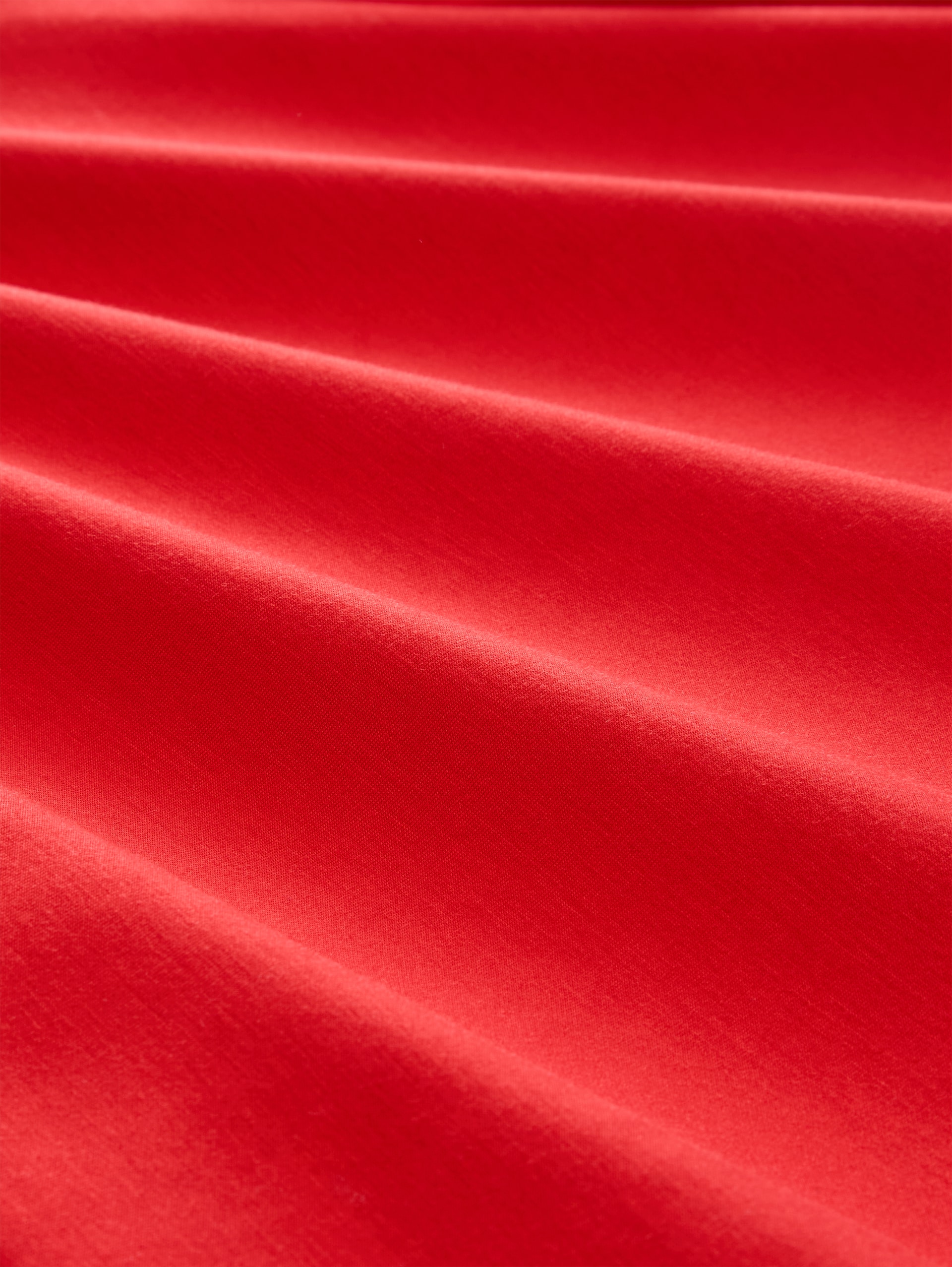 Veste sweat à capuche en scuba - mid scarlet red - Vue de la matière