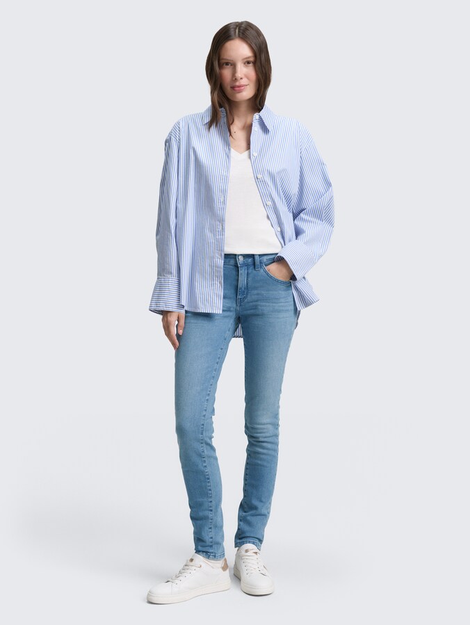 TTLUCIE SKINNY Jeans von Women, Light Stone Blue Denim