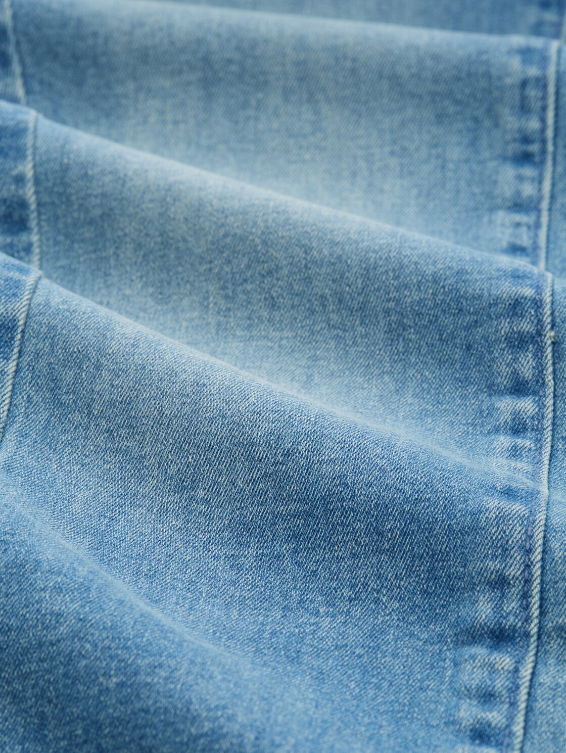 TTLUCIE SKINNY Jeans - Light Stone Blue Denim - Material-Ansicht