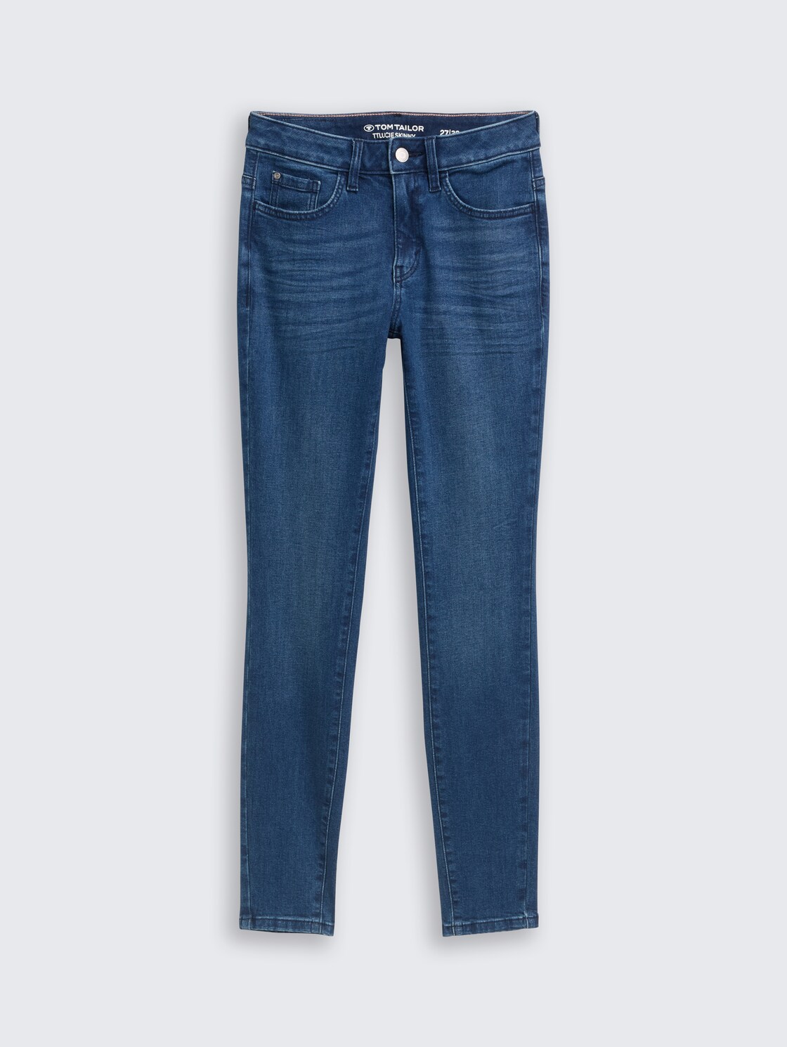 TTLUCIE SKINNY Jeans - mid stone wash denim - Vorder-Produkt-Ansicht