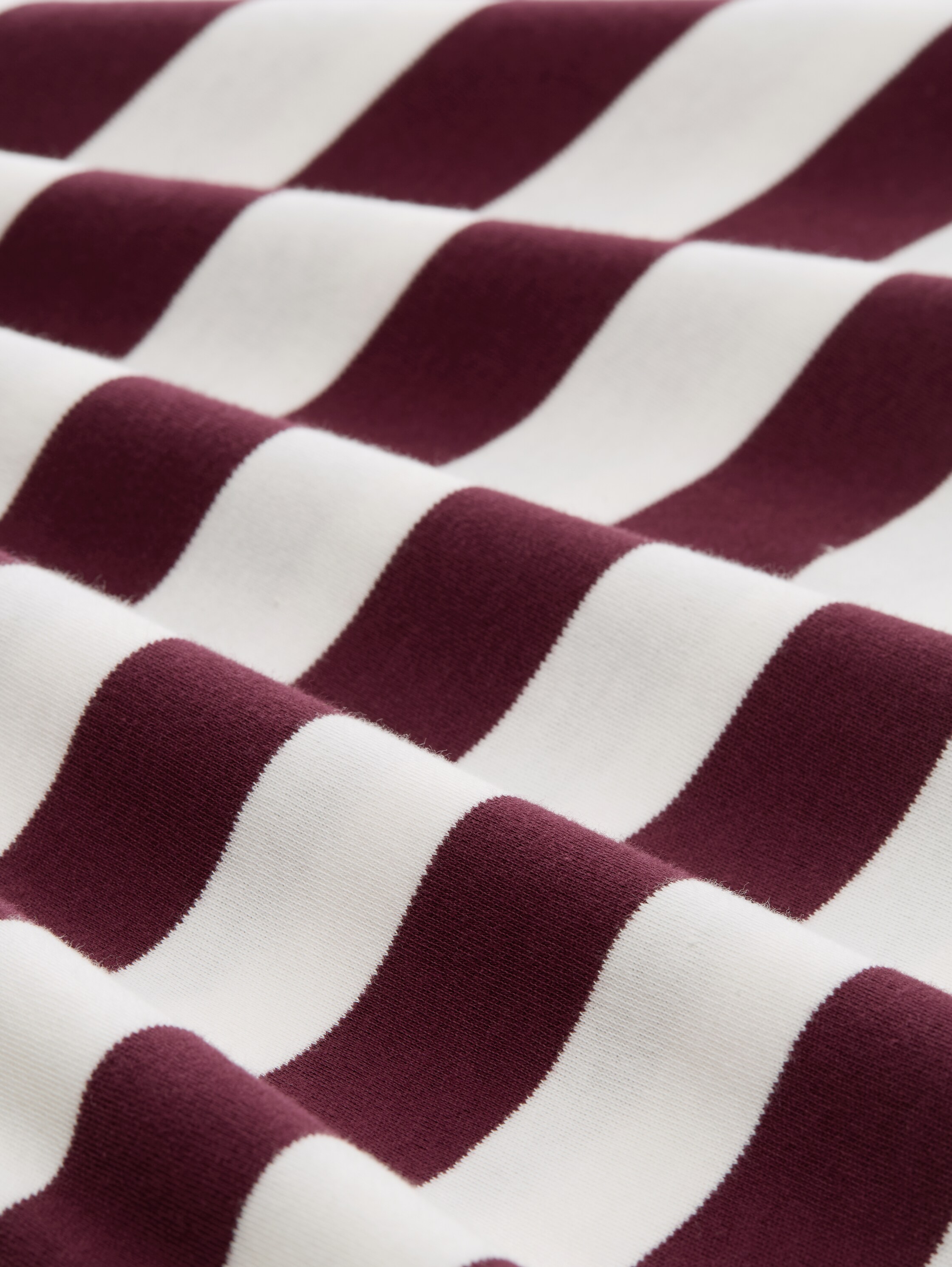 Shirt met lange mouwen en streepjesmotief - bordeaux_offwhite_stripe - 