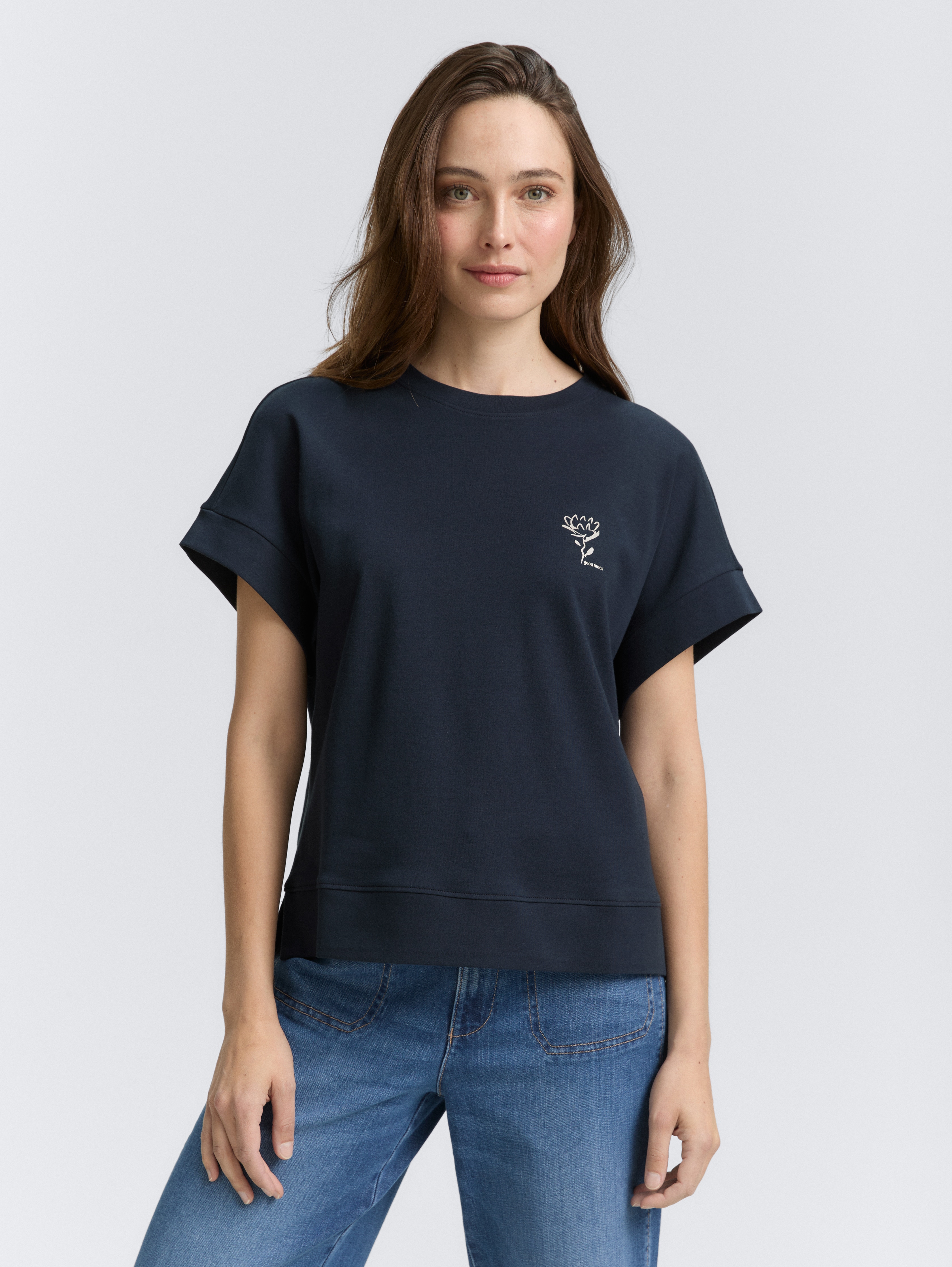 Loose Fit T-Shirt mit Print von Women, Lunar Eclipse