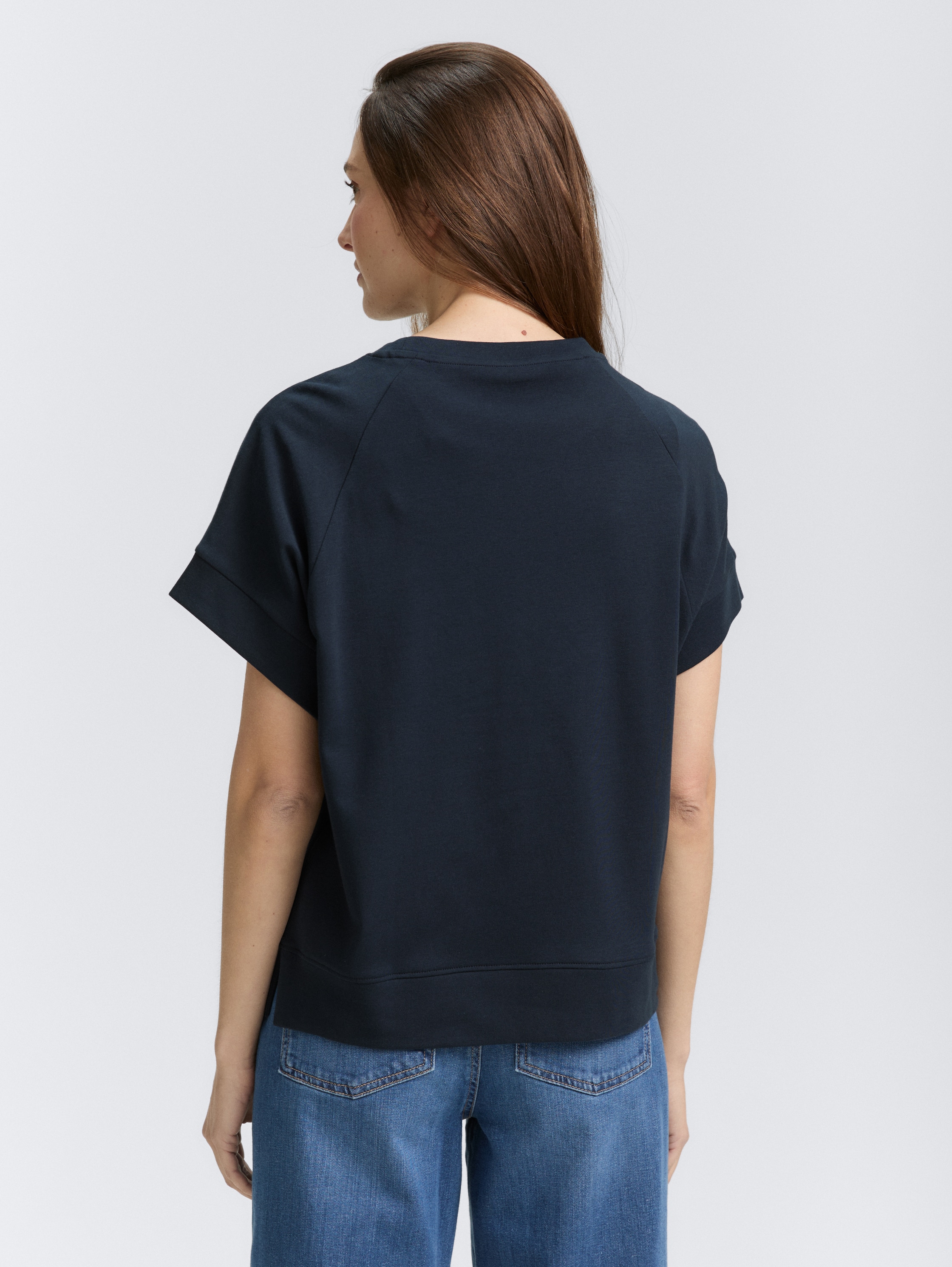 T-shirt loose fit avec imprimé - Lunar Eclipse - Découpe Vue arrière du modèle