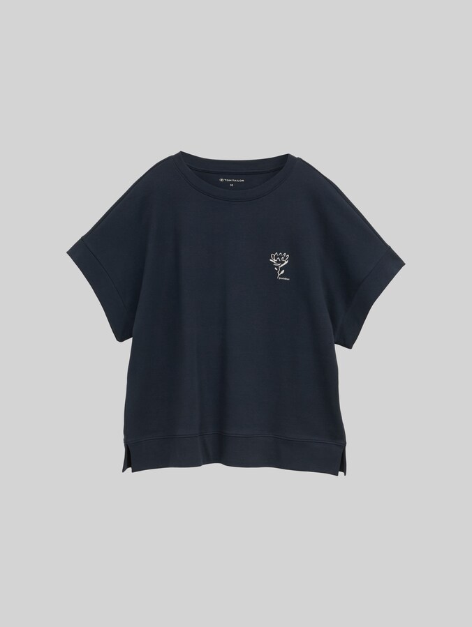 Los T-shirt met print door Women, Lunar Eclipse