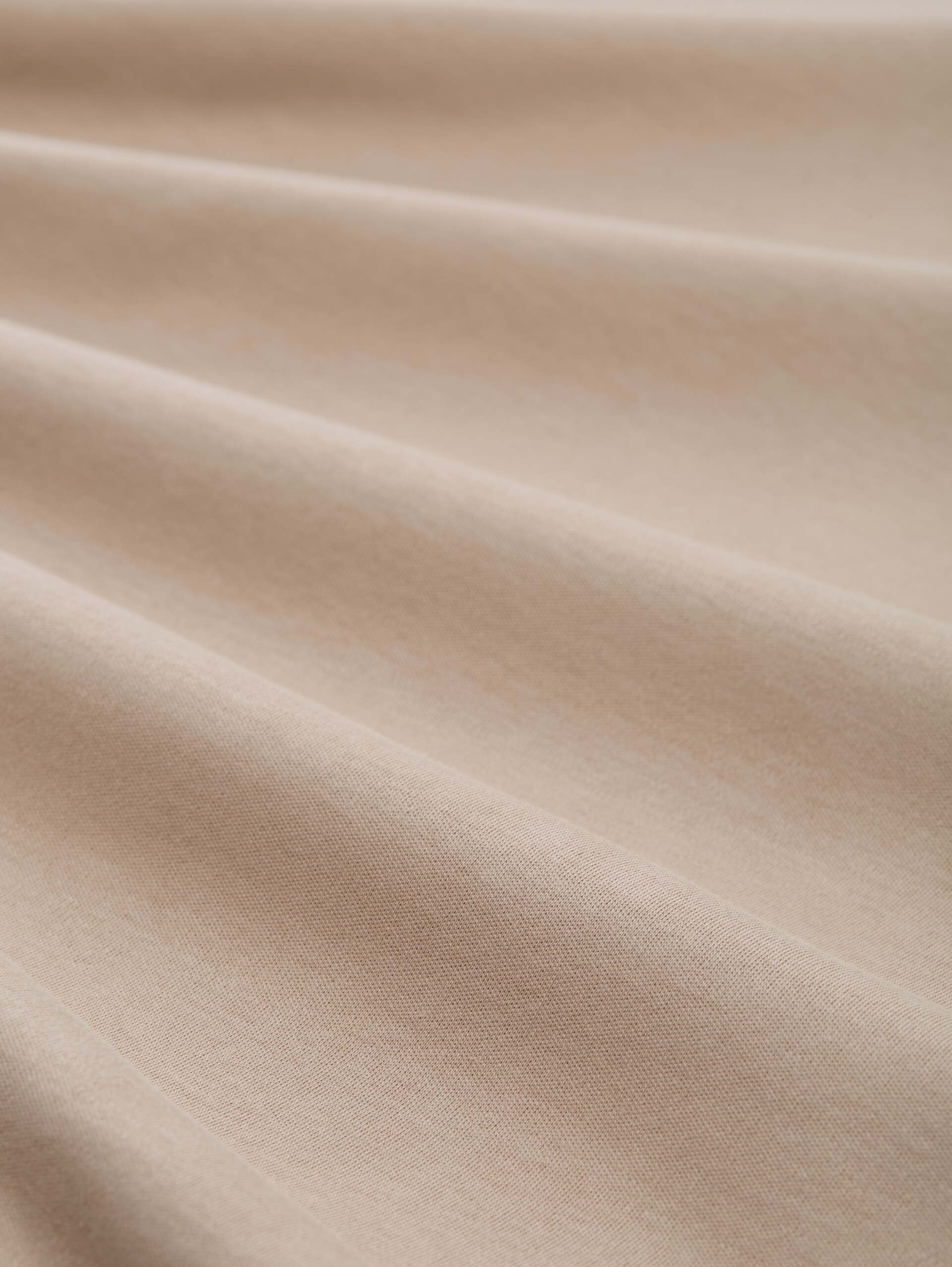 Loose Fit T-Shirt mit Print - soft taupe grey - Material-Ansicht