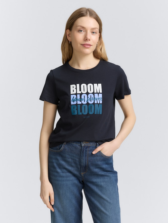 T-shirt met print door Women, Lunar Eclipse