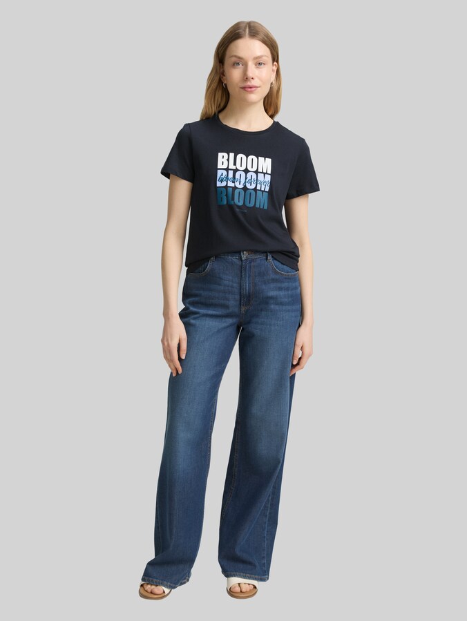 T-shirt met print door Women, Lunar Eclipse
