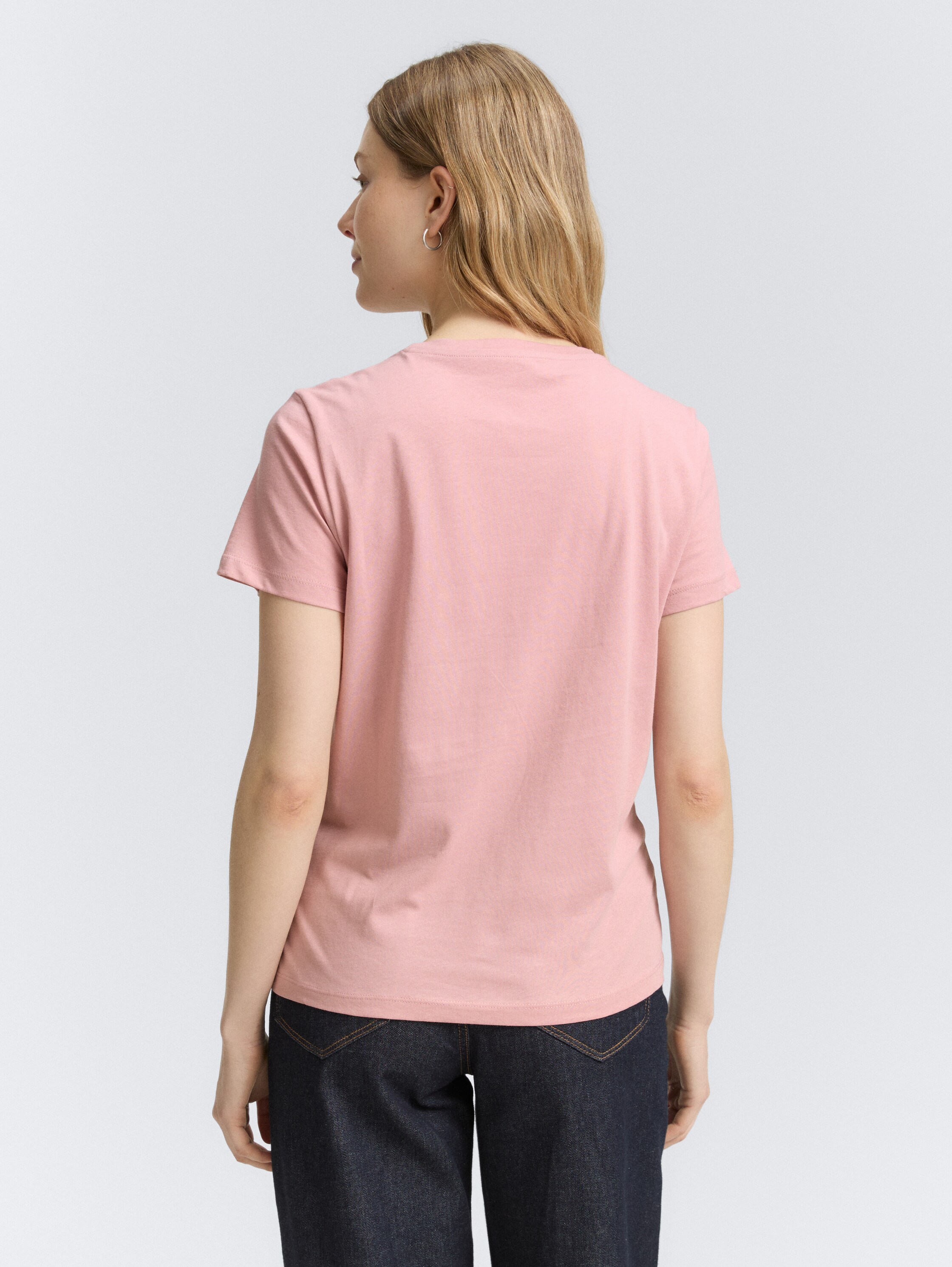 T-Shirt mit Print - morning_pink - 
