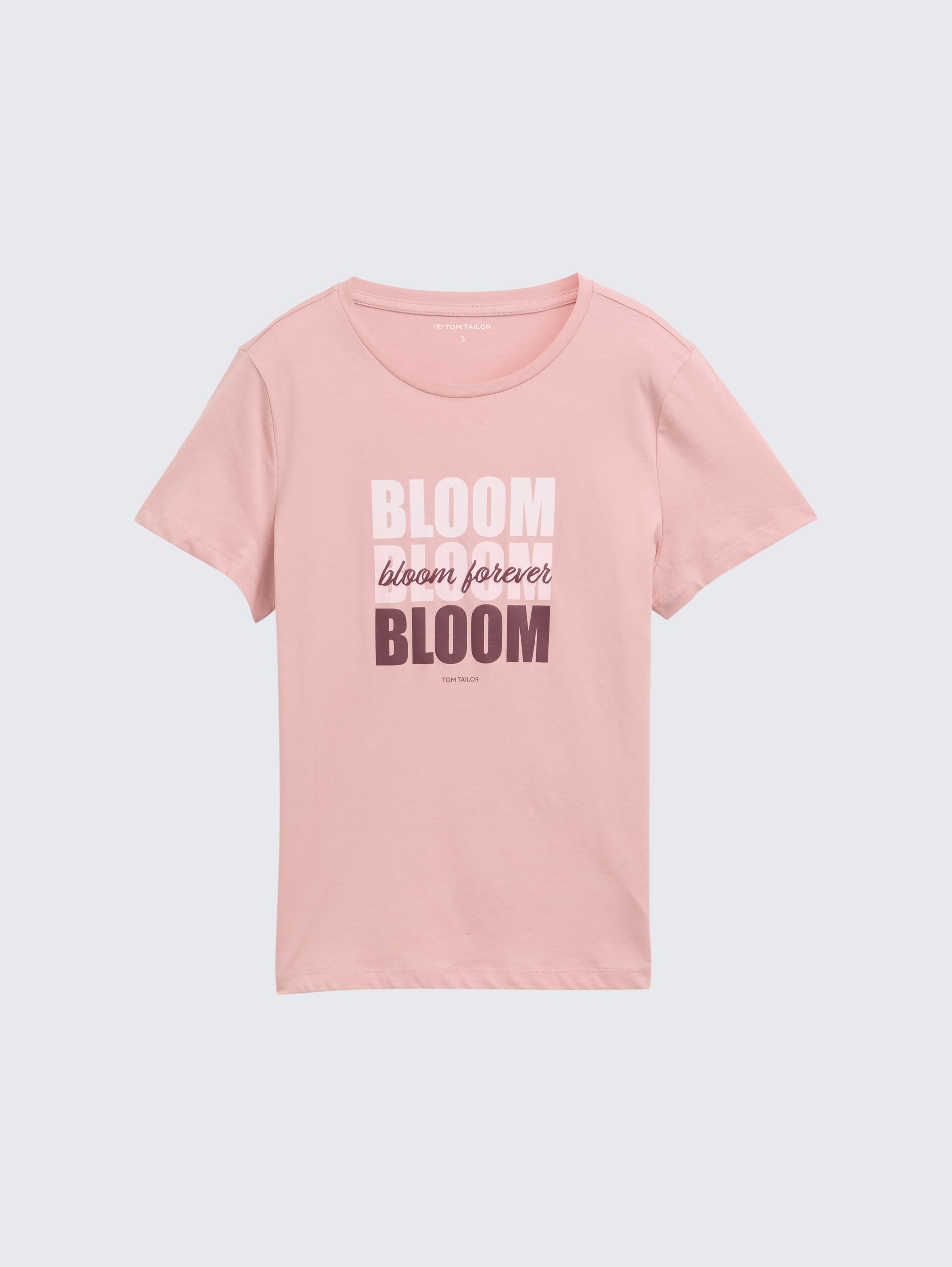 T-Shirt mit Print - Morning Pink - Vorder-Produkt-Ansicht