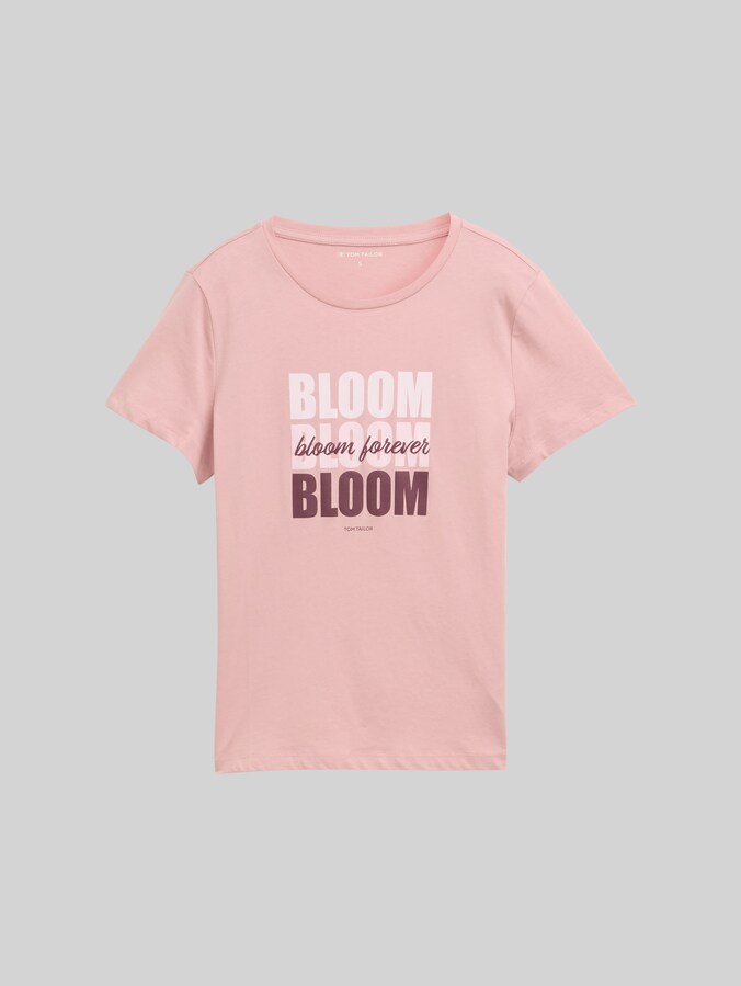 T-Shirt mit Print von Women, Morning Pink