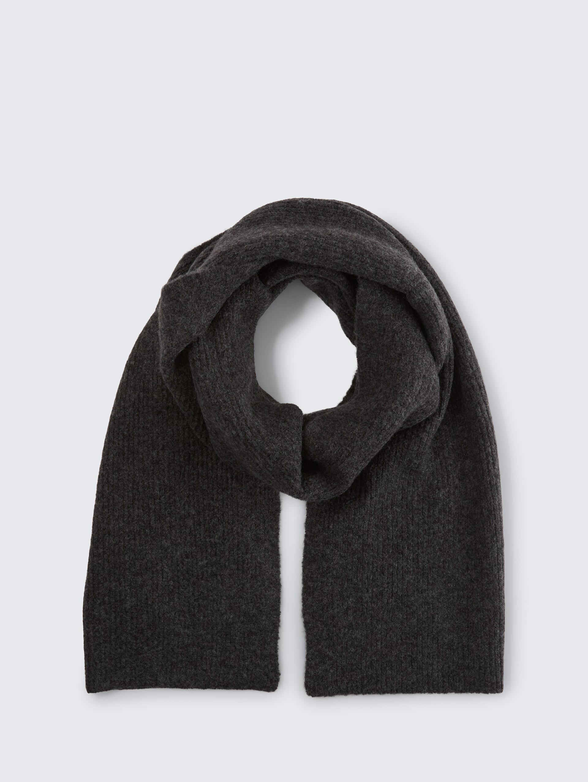 Cosy Schal in Melange-Optik - Shale Grey Melange - Vorder-Produkt-Ansicht