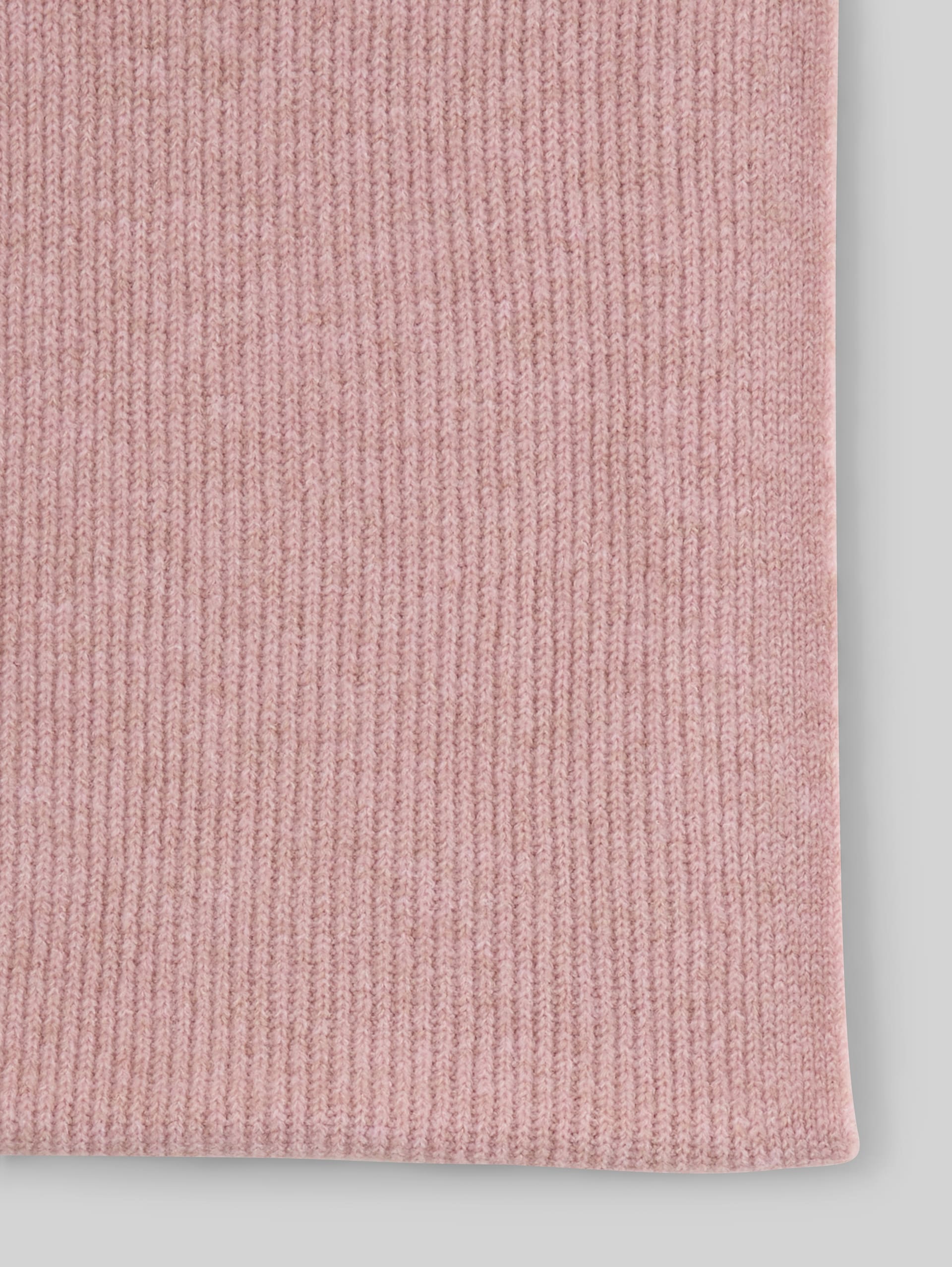 Cosy scarf in melange look - Antique Rose Melange - Material view