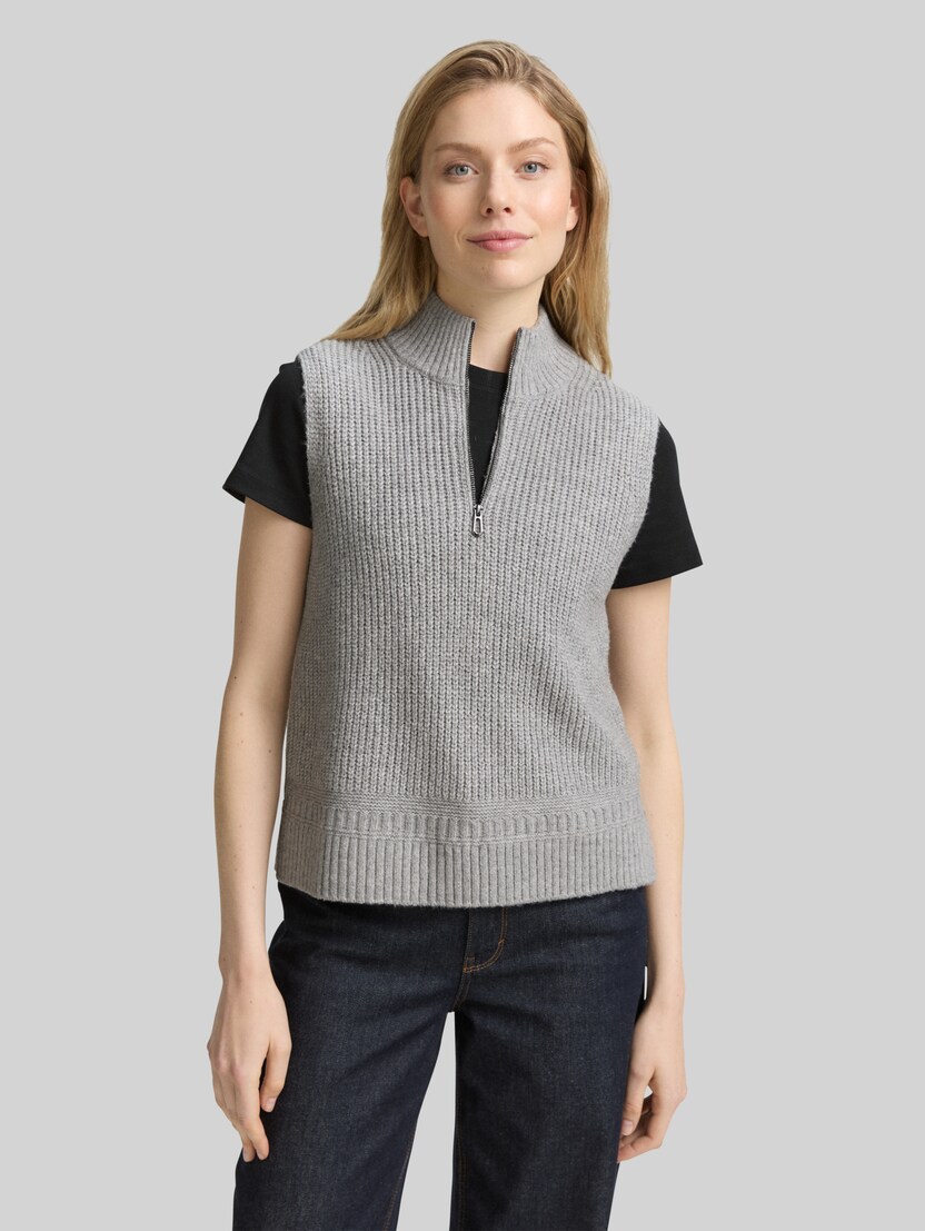 Troyer Pullunder von Women, medium silver grey melange
