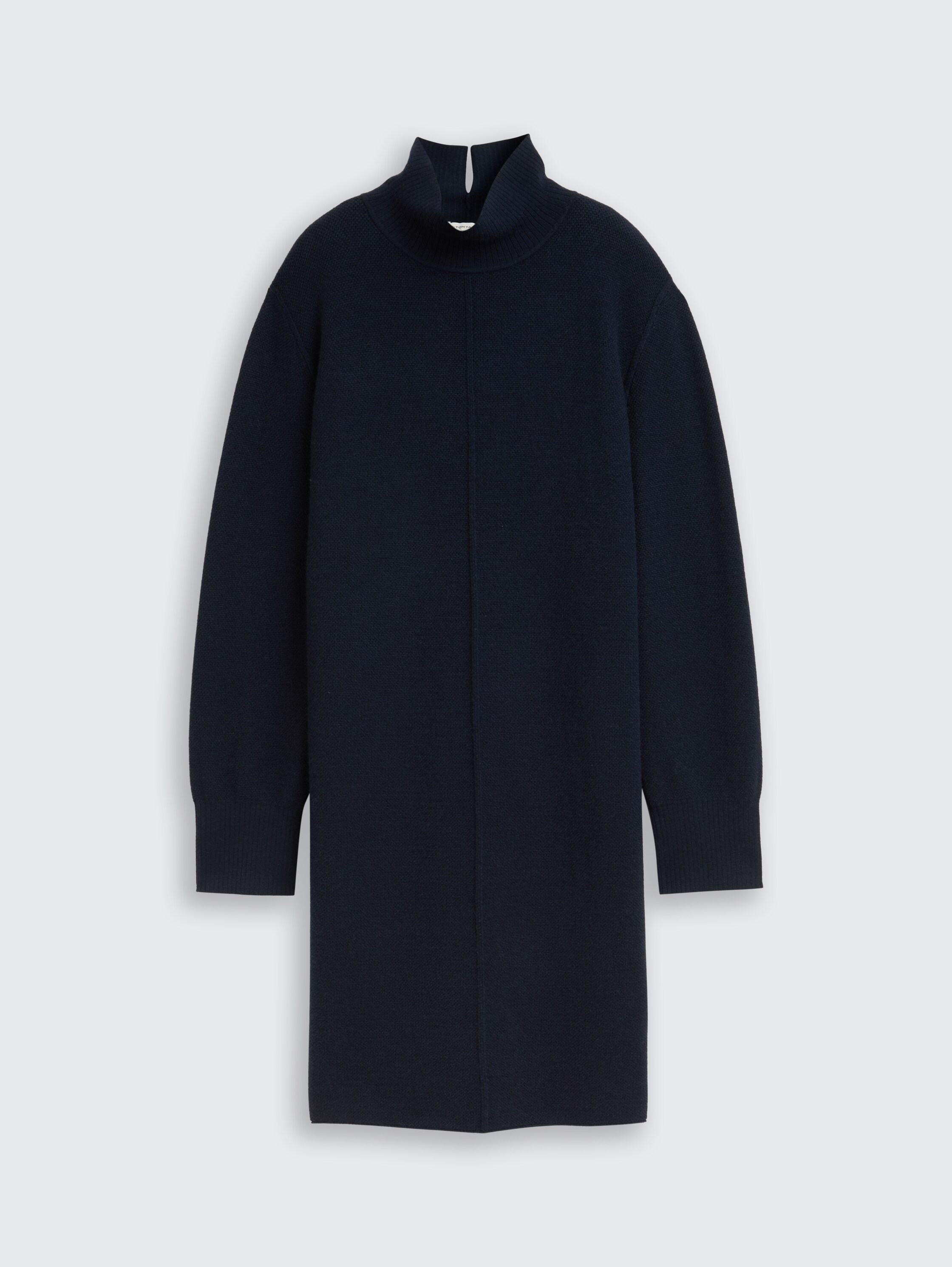 Gebreide jurk met opstaande kraag - Lunar Eclipse - Product vooraanzicht