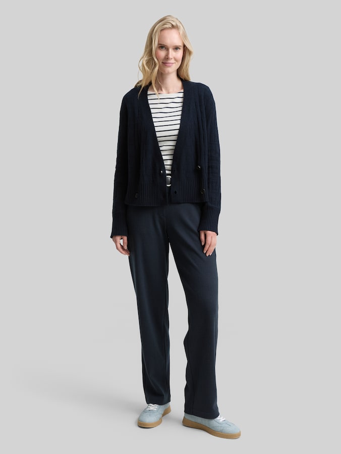 Cardigan en optique cache-cœur par Women, Lunar Eclipse
