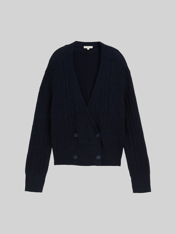 Cardigan in Wickel-Optik von Women, Lunar Eclipse