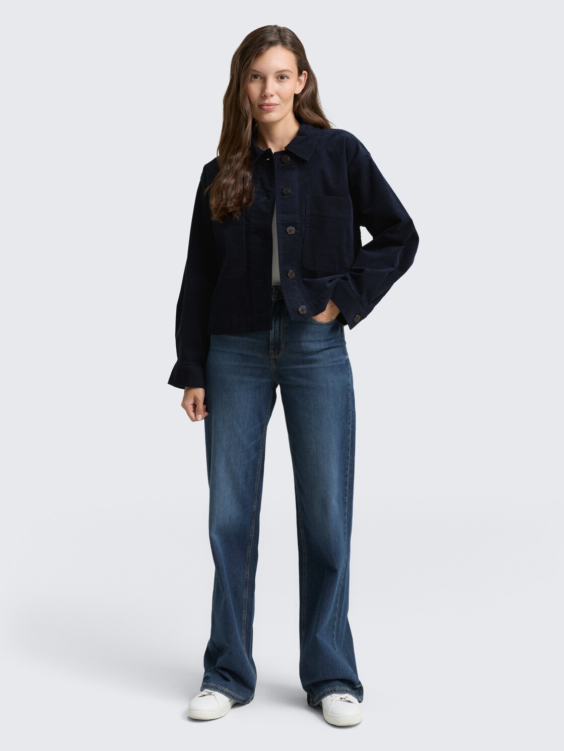 Oversize Cordjacke - Lunar Eclipse