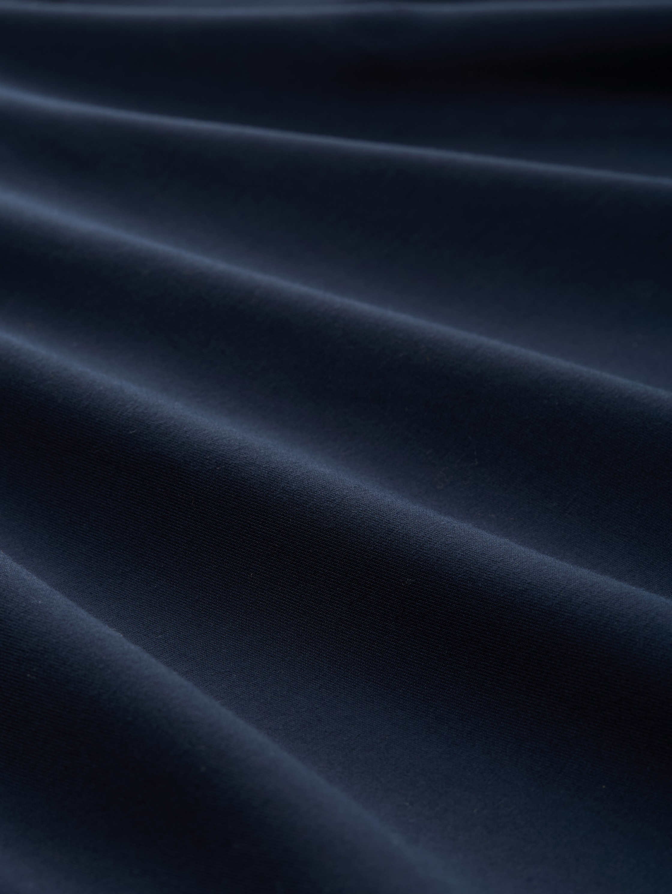 Loose Fit Scuba Hoodie Sweatshirt - sky captain blue - Material-Ansicht