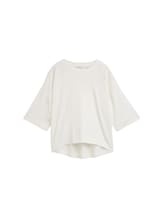 Ausgewählt, Boxy Fit T-Shirt von Tom Tailor, weiß