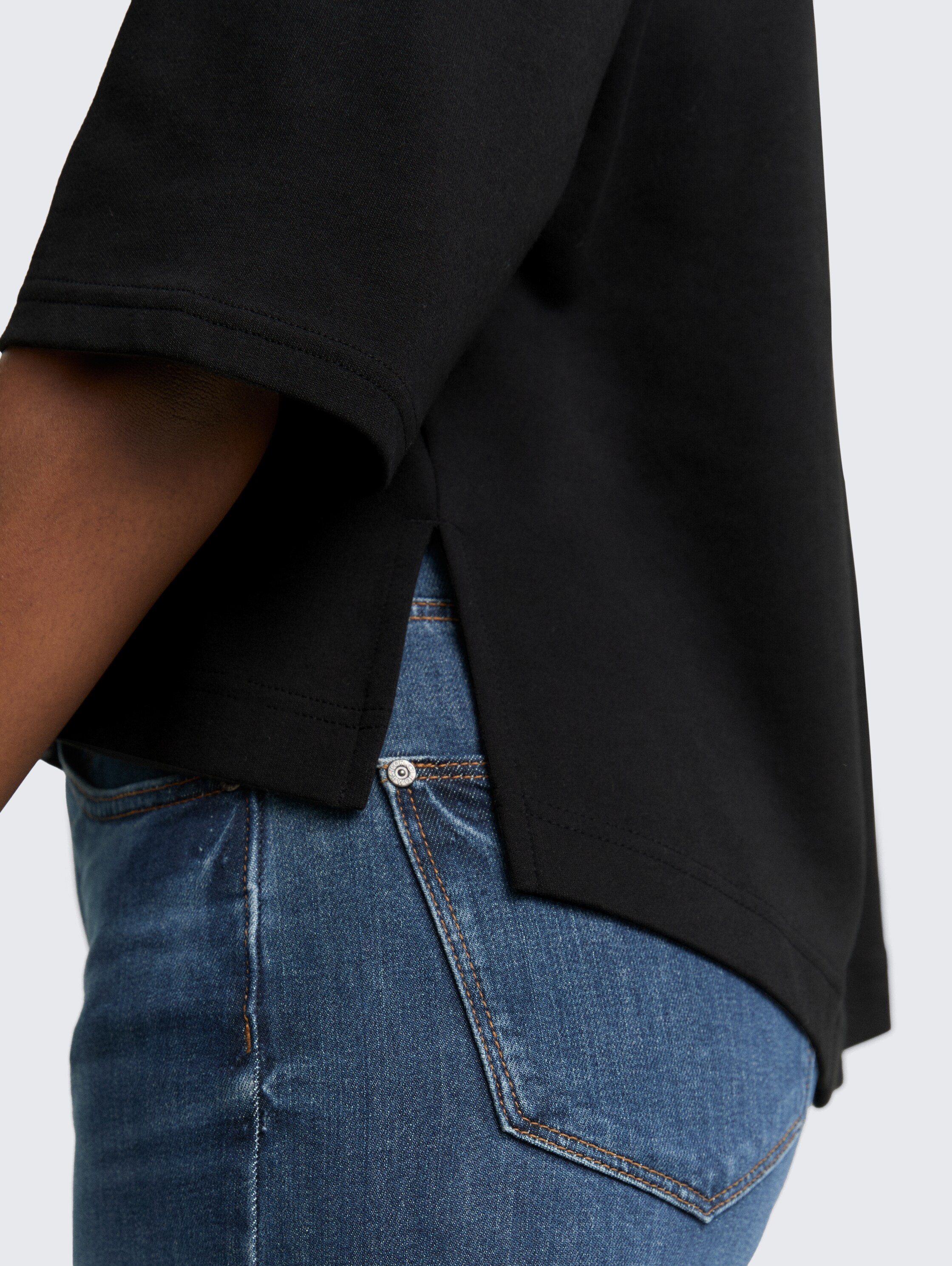 Boxy Fit T-Shirt - deep_black_1 - 