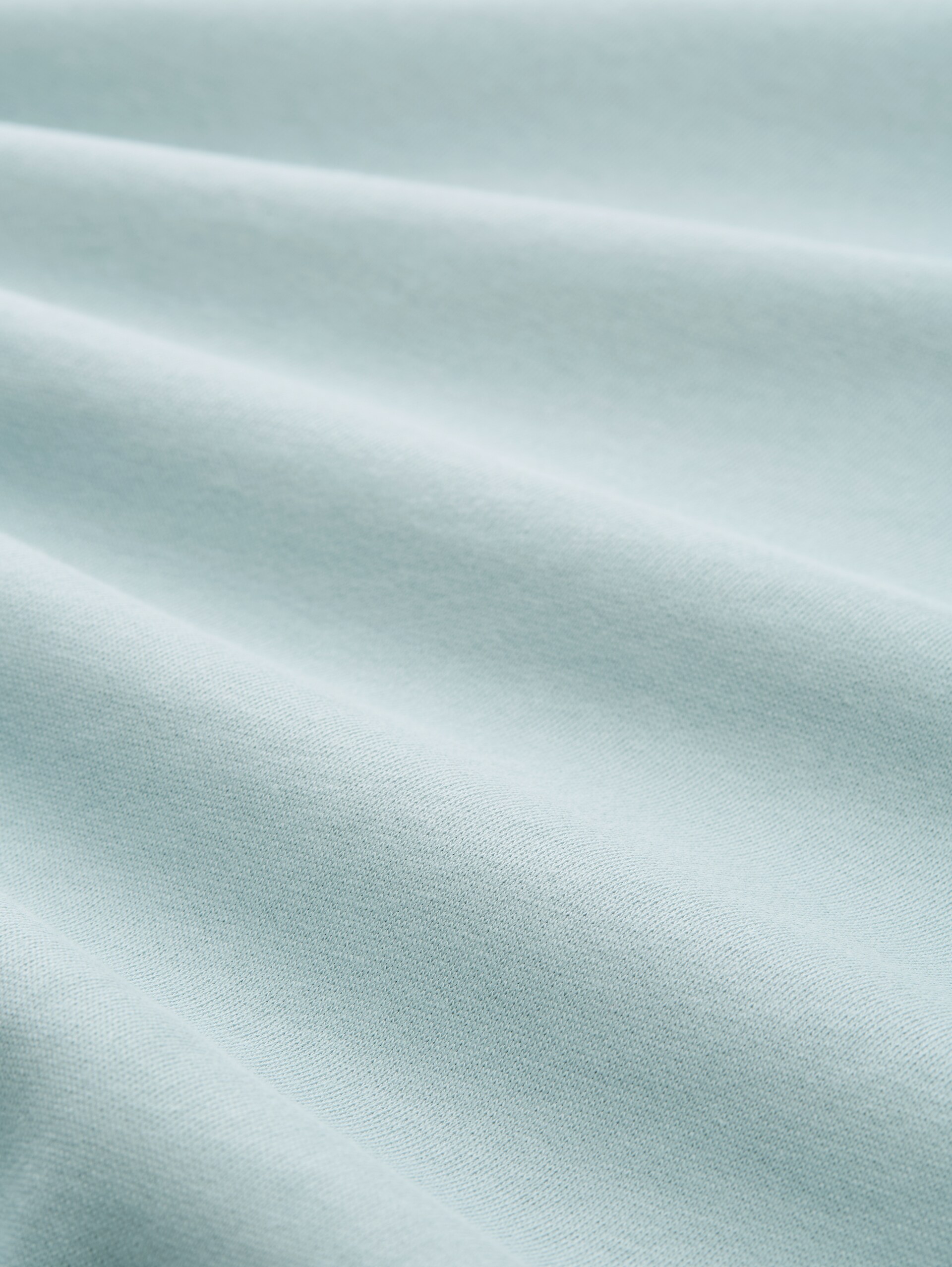Loose Fit Sweatshirt - Silver Cloud Blue - Material-Ansicht