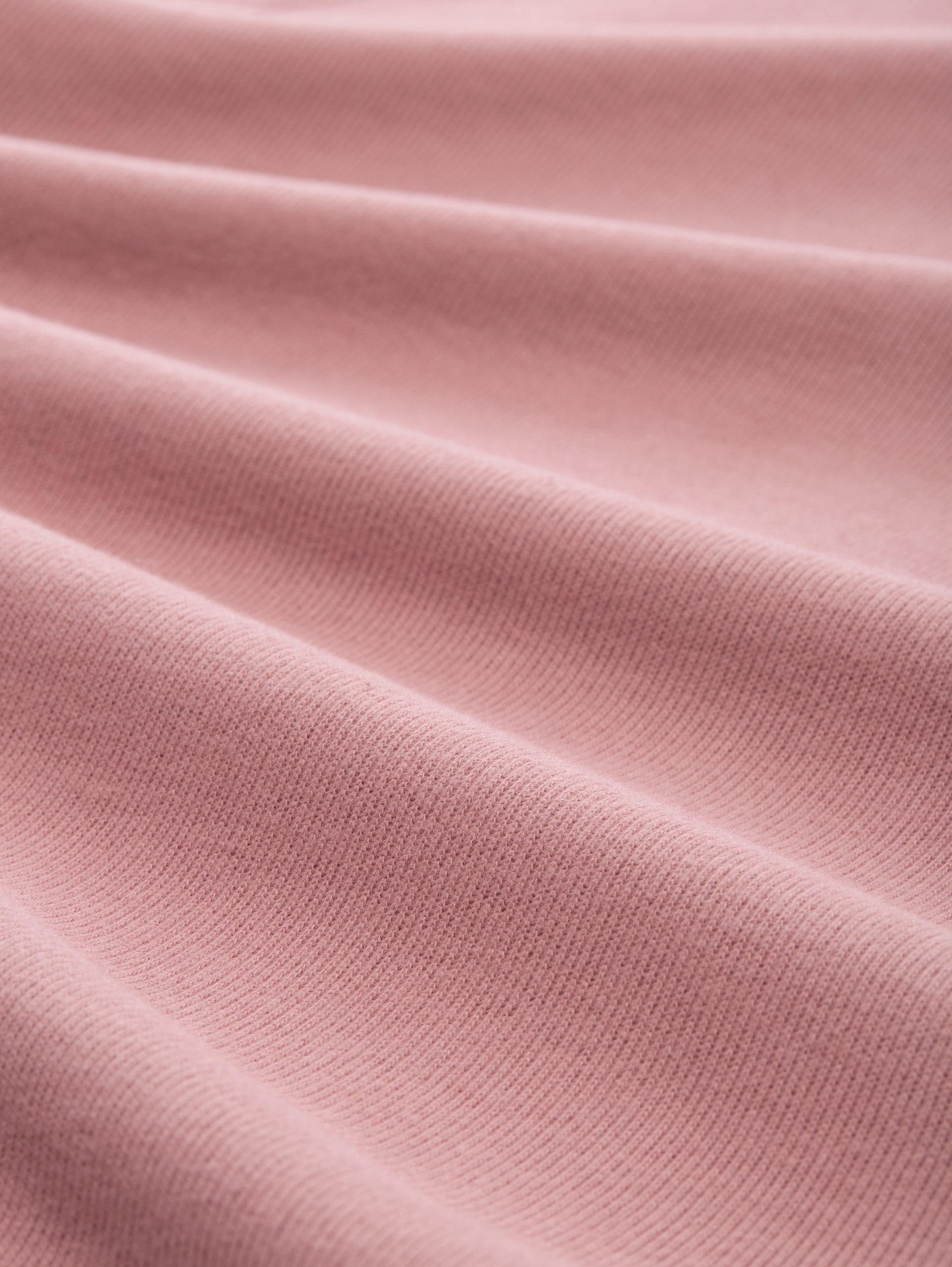 Loose Fit Hoodie Sweatshirt - Antique Rose - Material-Ansicht