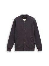 Selected, College sweat jacket by Tom Tailor, grey
