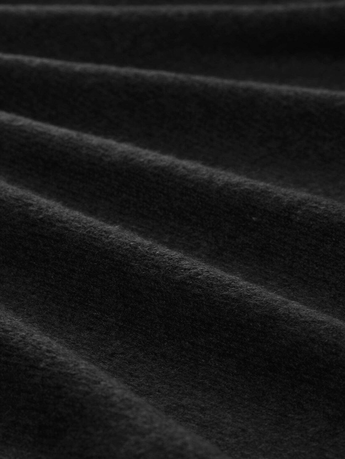 Cardigan mit Schleifen-Details - deep black - Material-Ansicht