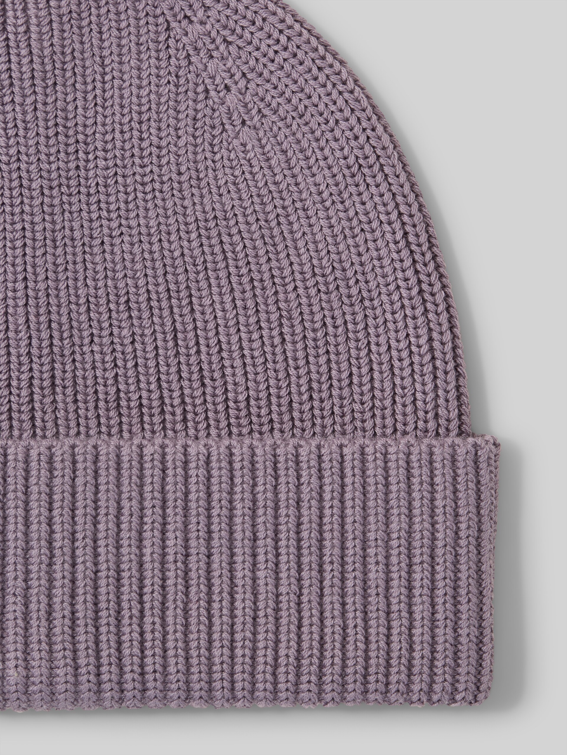 Beanie muts - foggy purple - Materiaalweergave